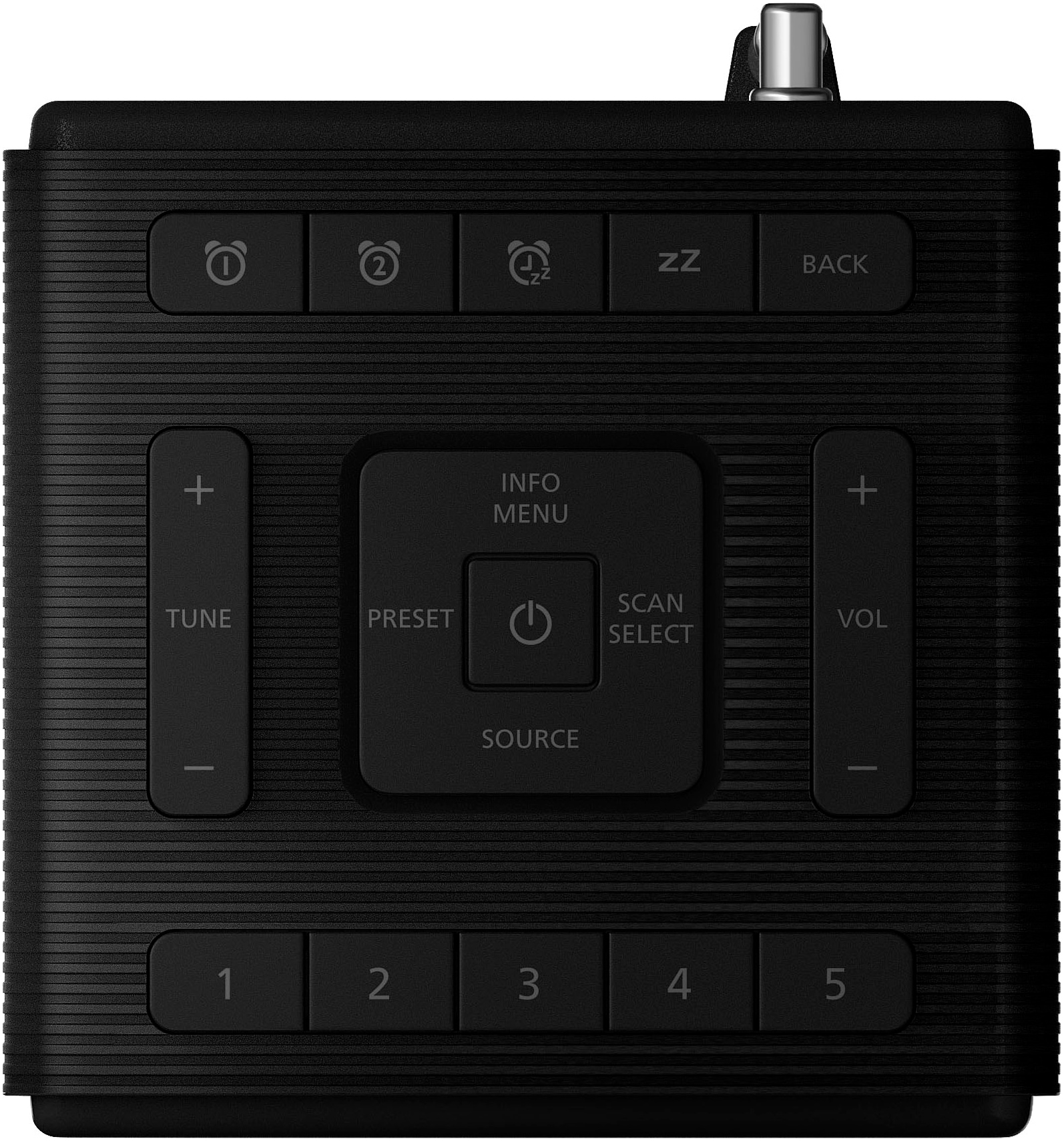 Philips Uhrenradio »TAR 5100«, (Bluetooth UKW mit RDS-Digitalradio (DAB+)-FM-Tuner 2,5 W)