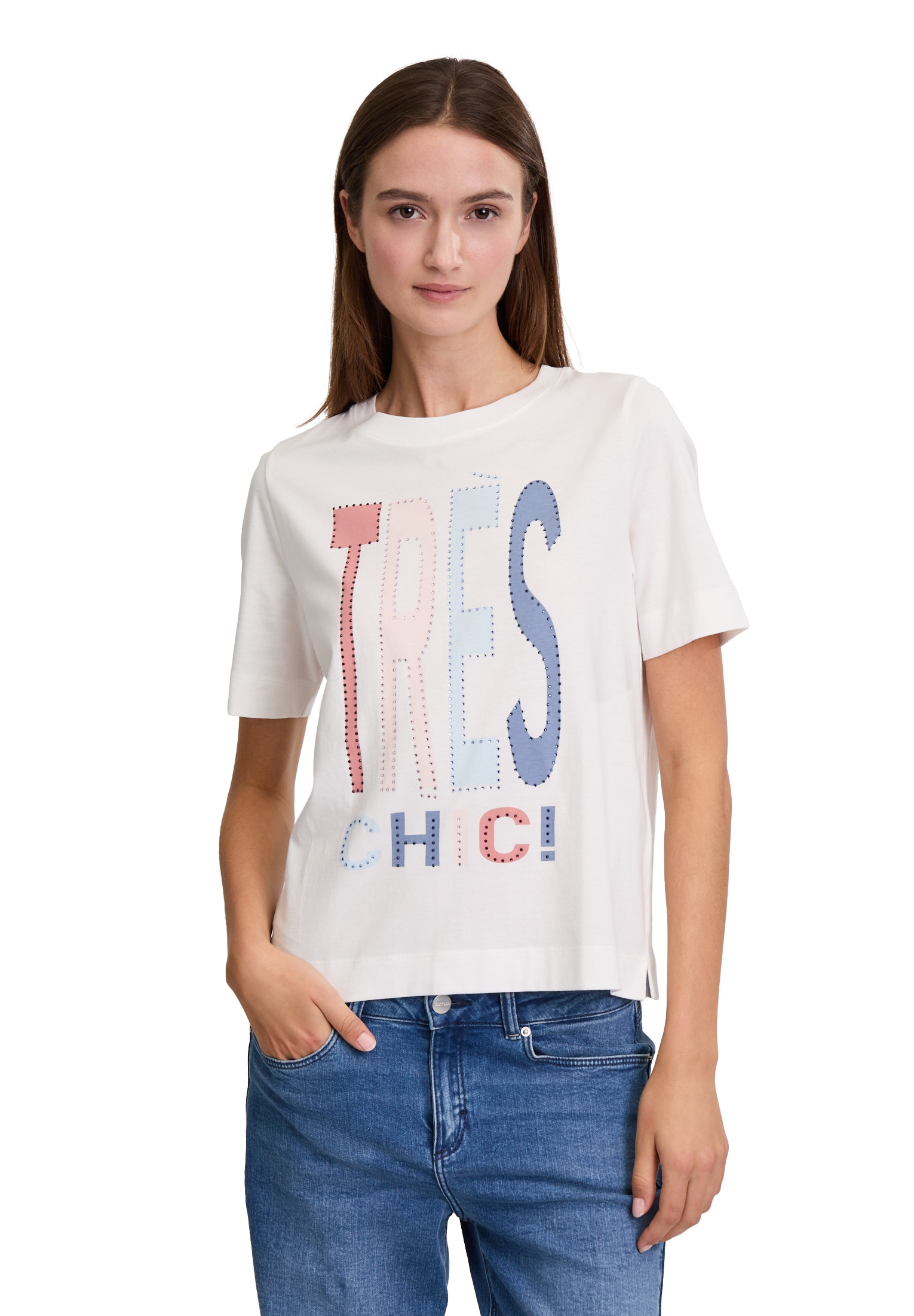 Cartoon T-Shirt »Printshirt mit Rundhalsausschnitt«