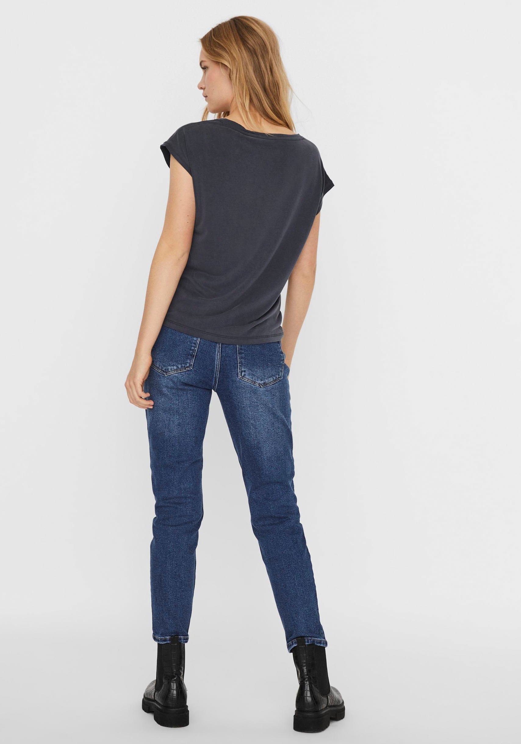 Vero Moda V-Shirt »VMFILLI SS V-NECK TEE GA NOOS«