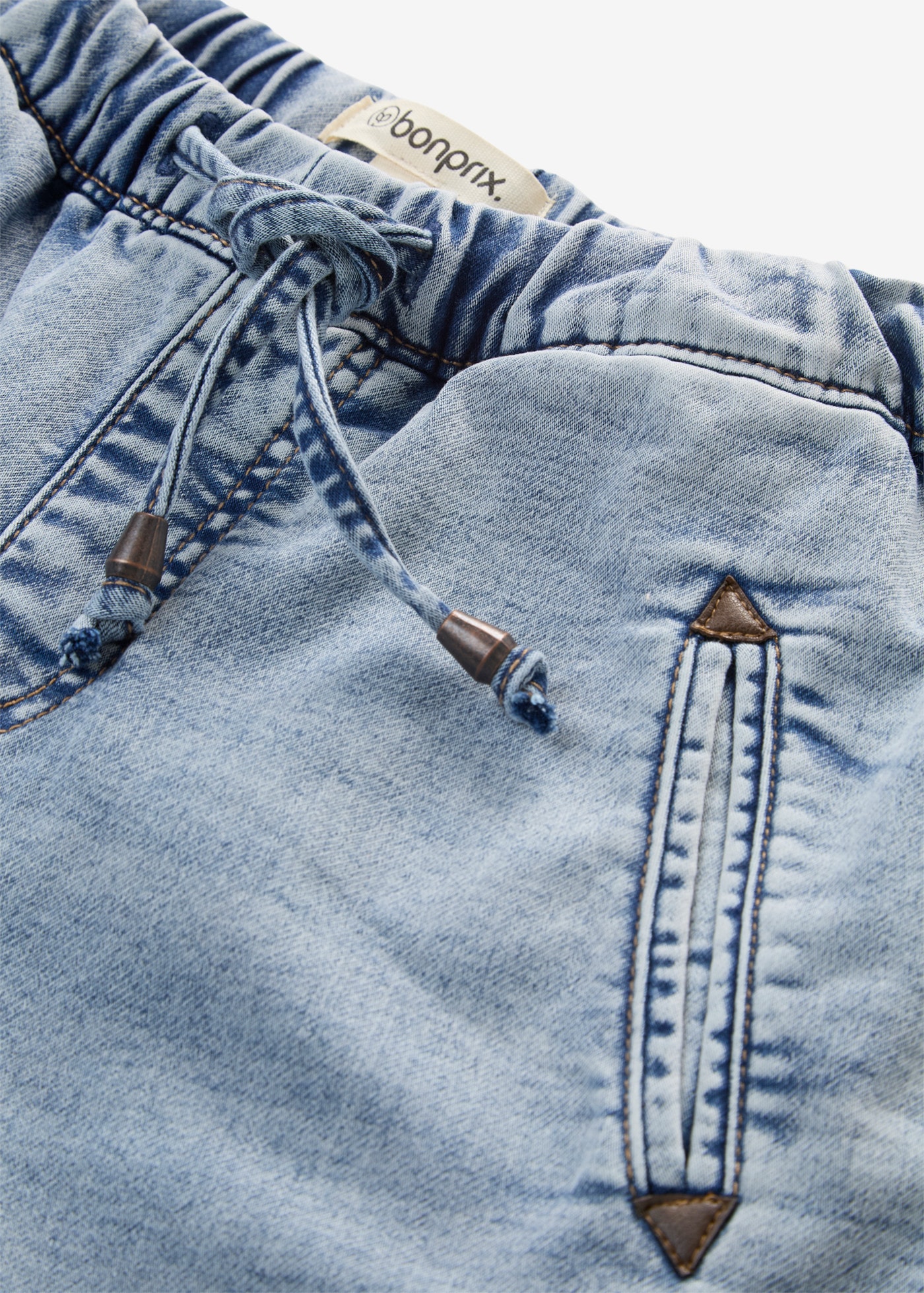 bonprix Jeansjeggings loose fit Passform, aus Baumwolle, Polyester und Elasthan