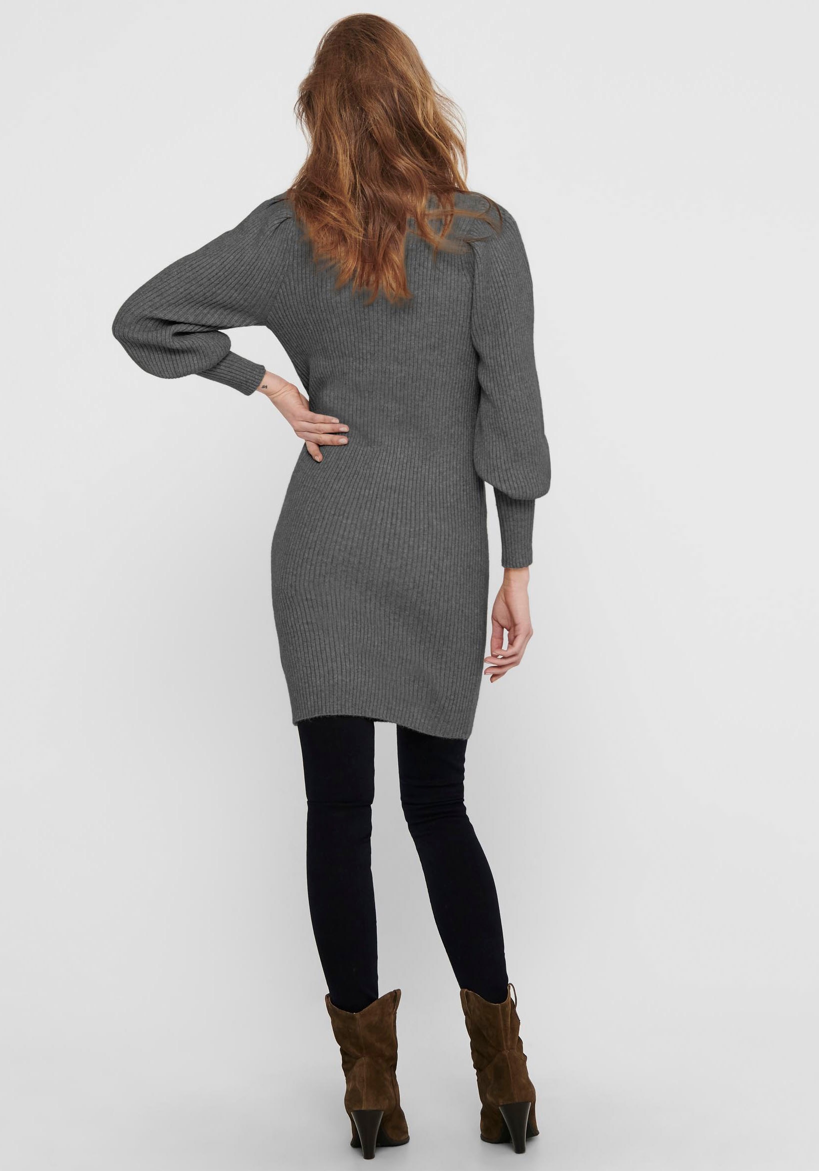 ONLY Strickkleid »ONLKATIA L/S DRESS KNT NOOS«