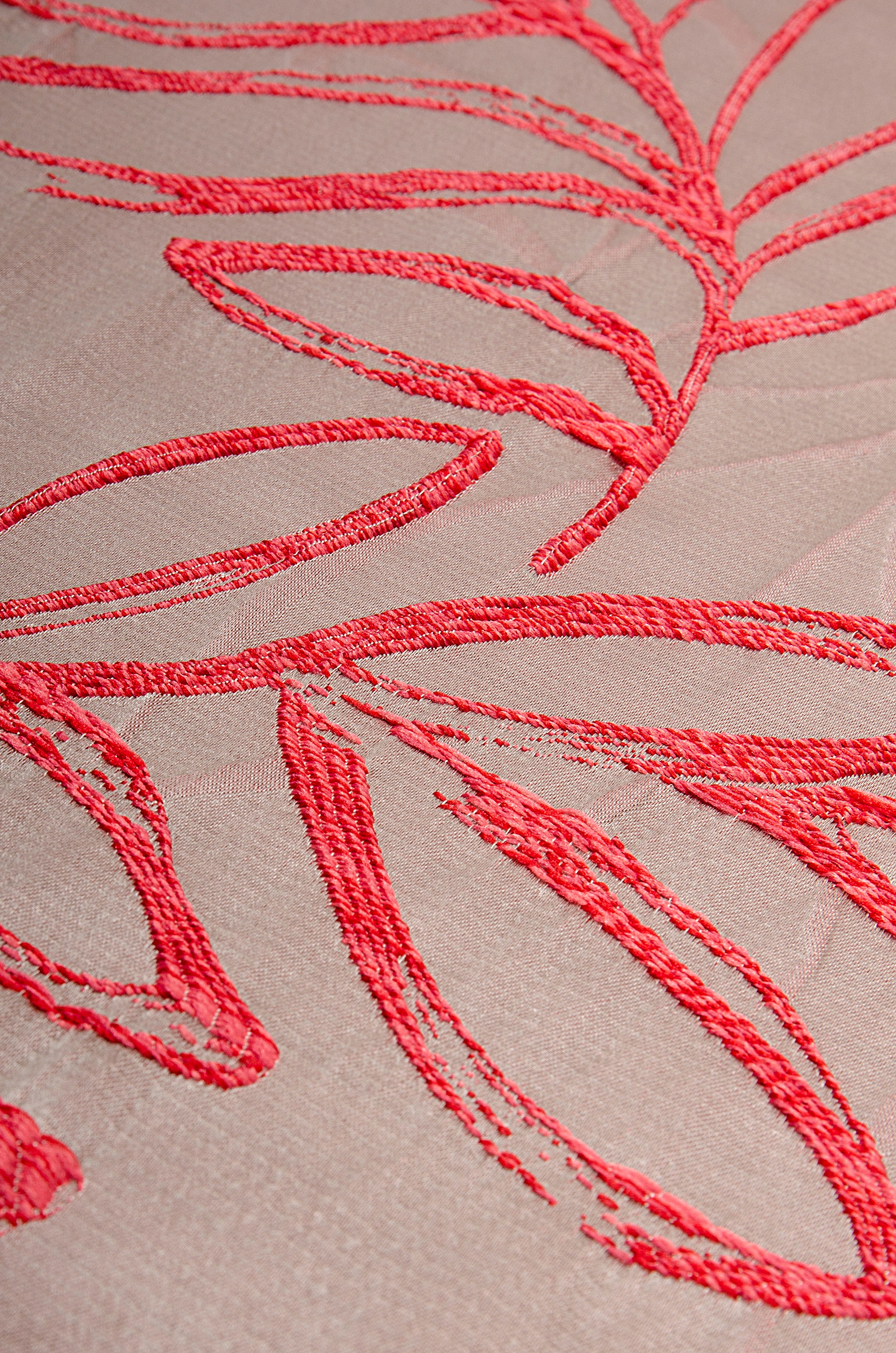 Neutex for you! Vorhang »Salvia«, (1 St.), filigrane Blattmusterung mit Farbeffekt