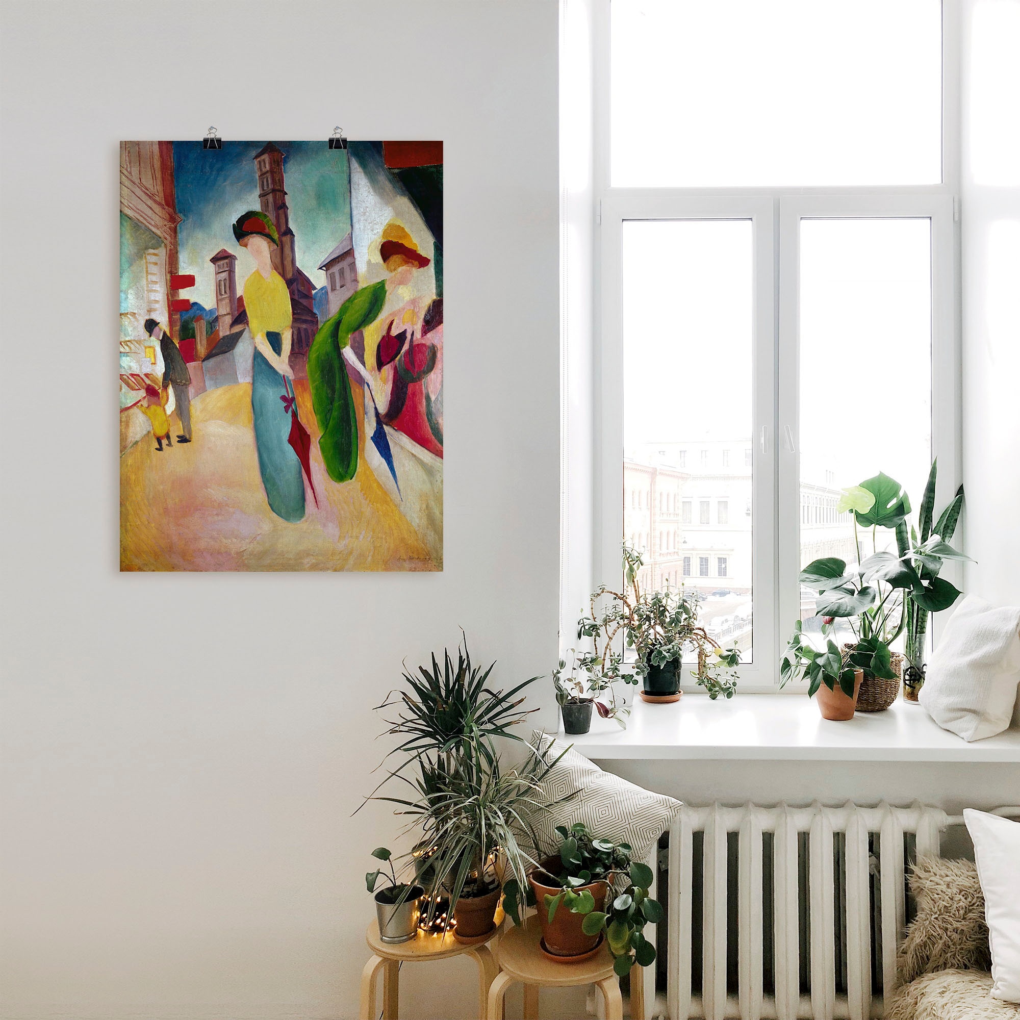 Artland »Vorm Hutladen. 1913« Frau 1 Stk. tlg. ohne Rahmen