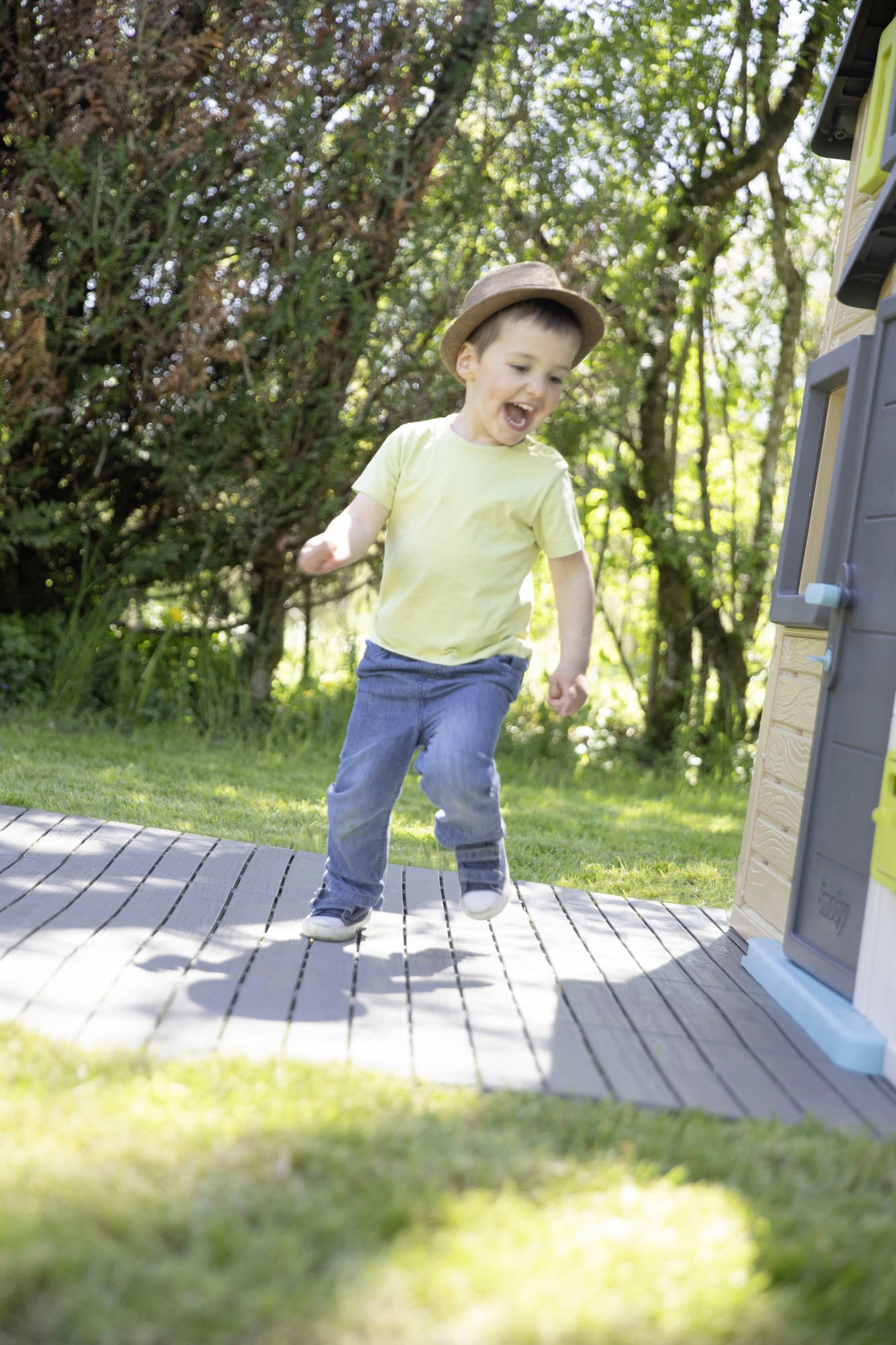 Smoby Spielhaus »Bodenplatten-Set mit Klicksystem«, (Set, 6 tlg.), Made in Europe