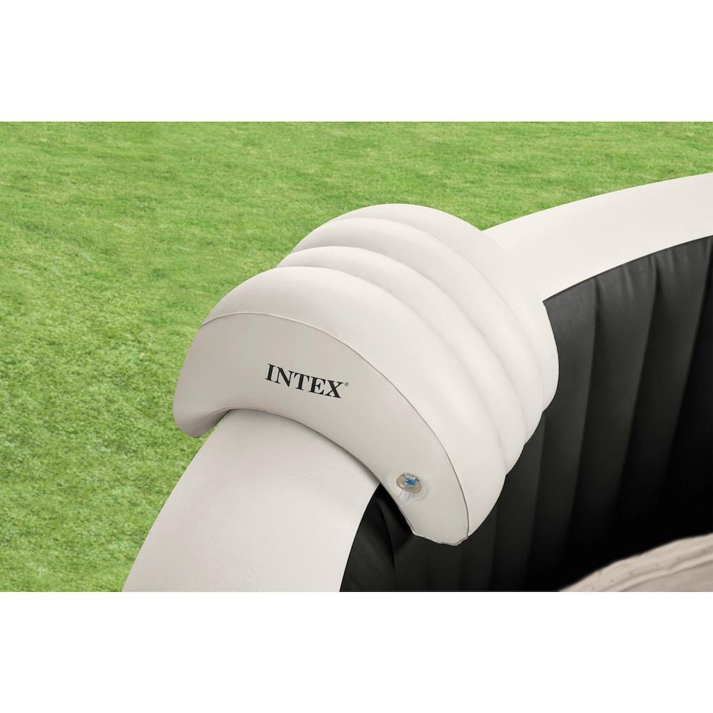 Intex Whirlpool »PureSPA "Jet + Bubble Deluxe" octagon, onyx black«, (Set), 6-tlg., ØxH: 201x71cm, mit Salzwassersystem
