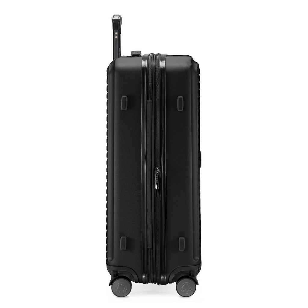 Hauptstadtkoffer Hartschalen-Trolley »Mitte, schwarz, 68 cm«, 4 Rollen