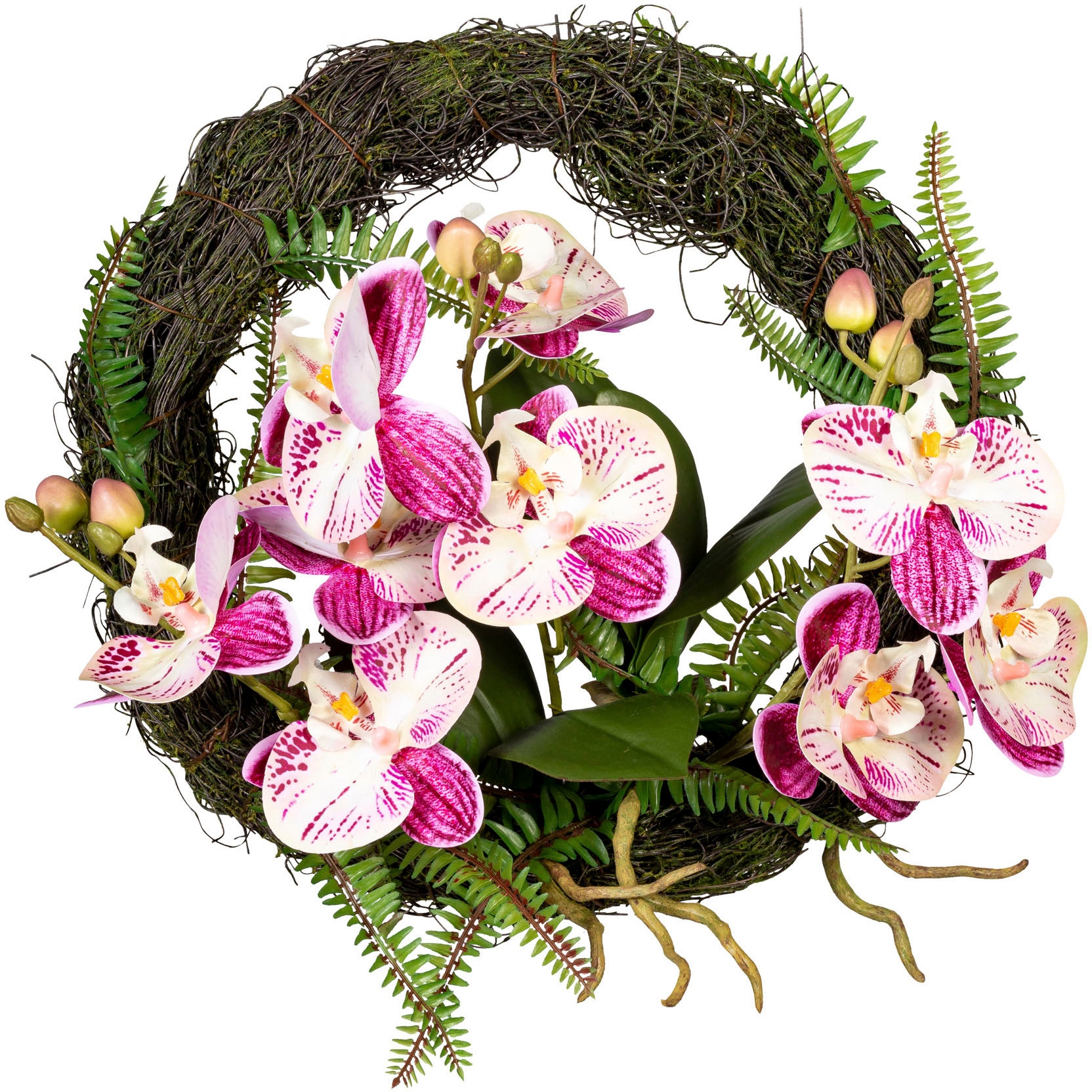 Creativ green Kunstkranz »Wandkranz Orchidee Phalaenopsis«