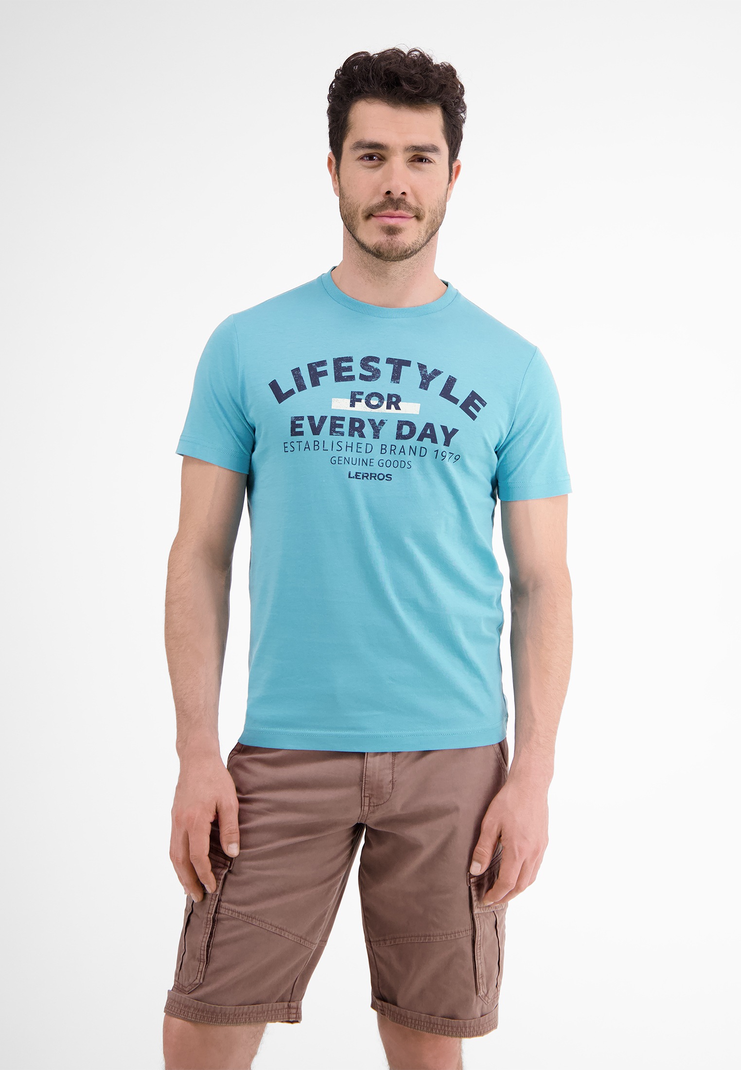 LERROS T-Shirt »LERROS T-Shirt *Lifestyle for every day*« bei ♕