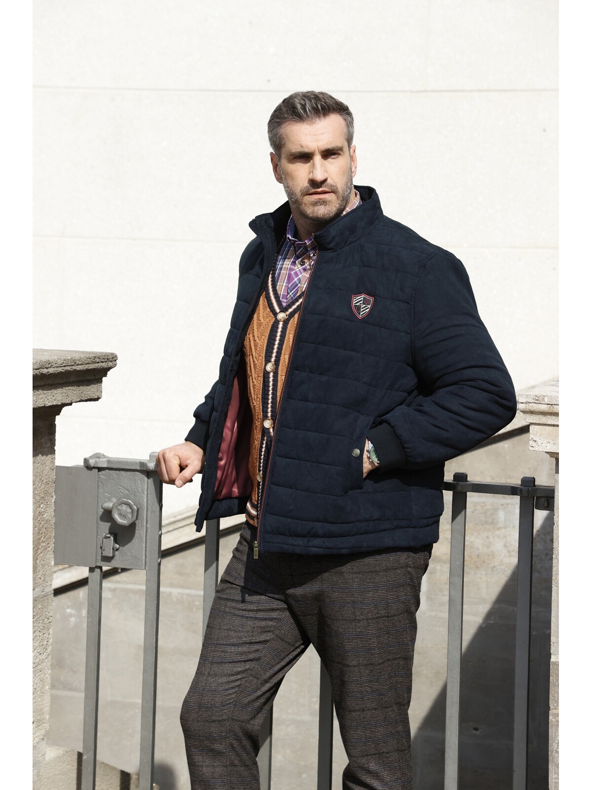 Charles Colby Steppjacke »Steppjacke SIR LAWRENCE«, (1 St.)