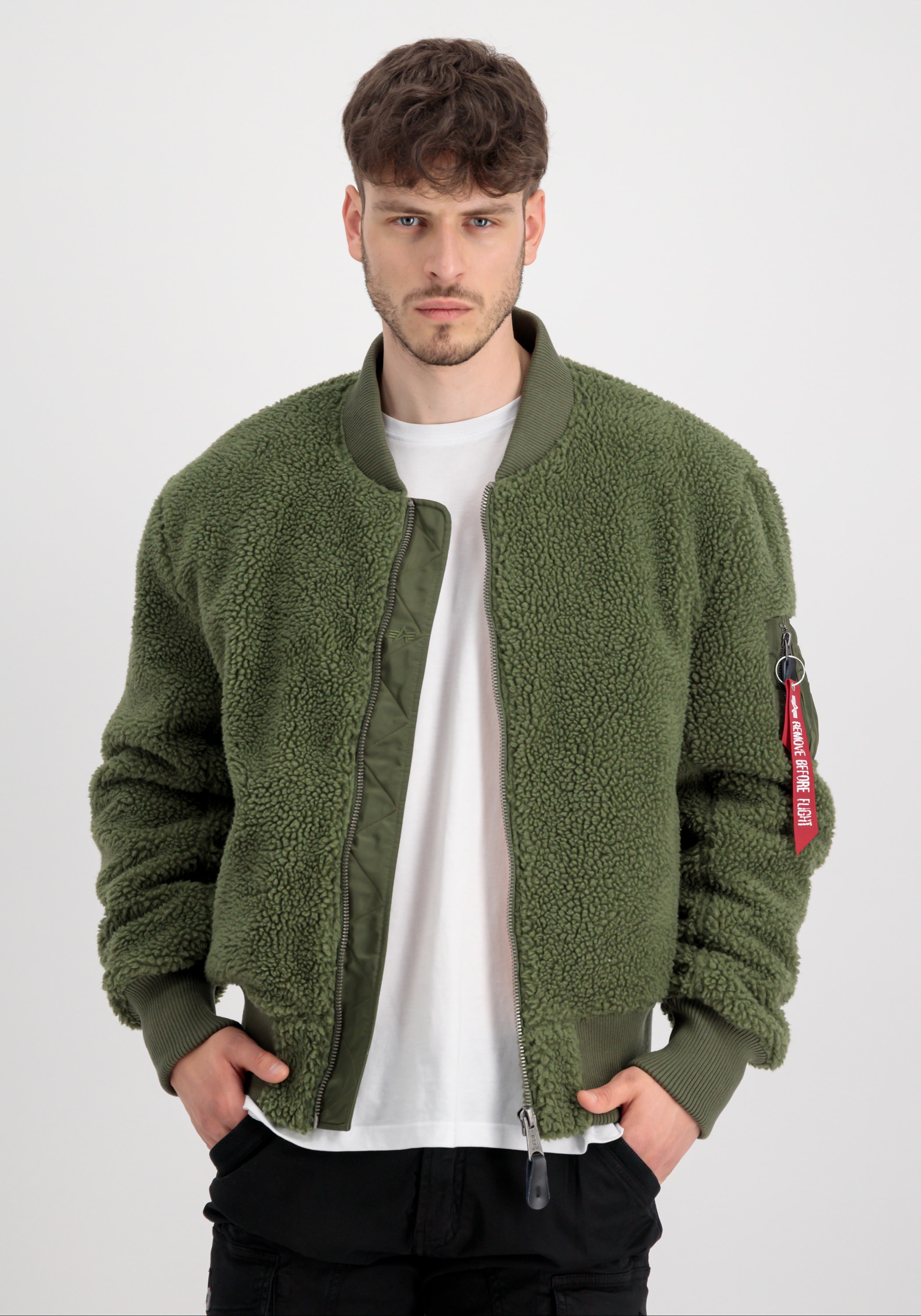 Alpha Industries Bomberjacke »Alpha Industries Men - Bomber Jackets MA-1 Teddy«