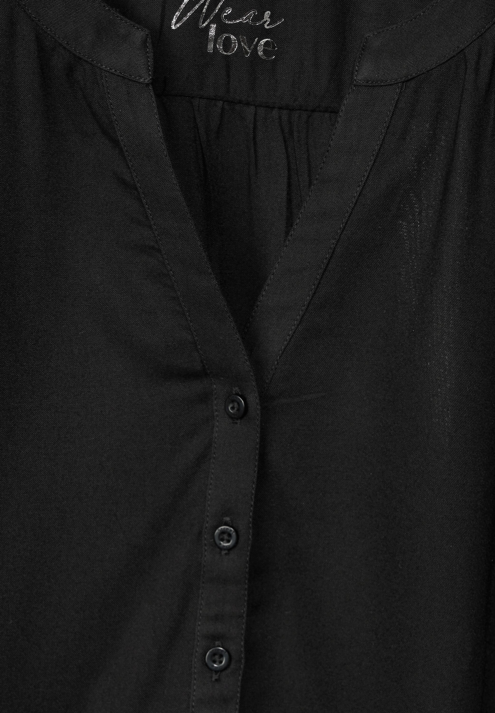 STREET ONE Shirtbluse »Style Bamika«, mit Seitenschlitzen