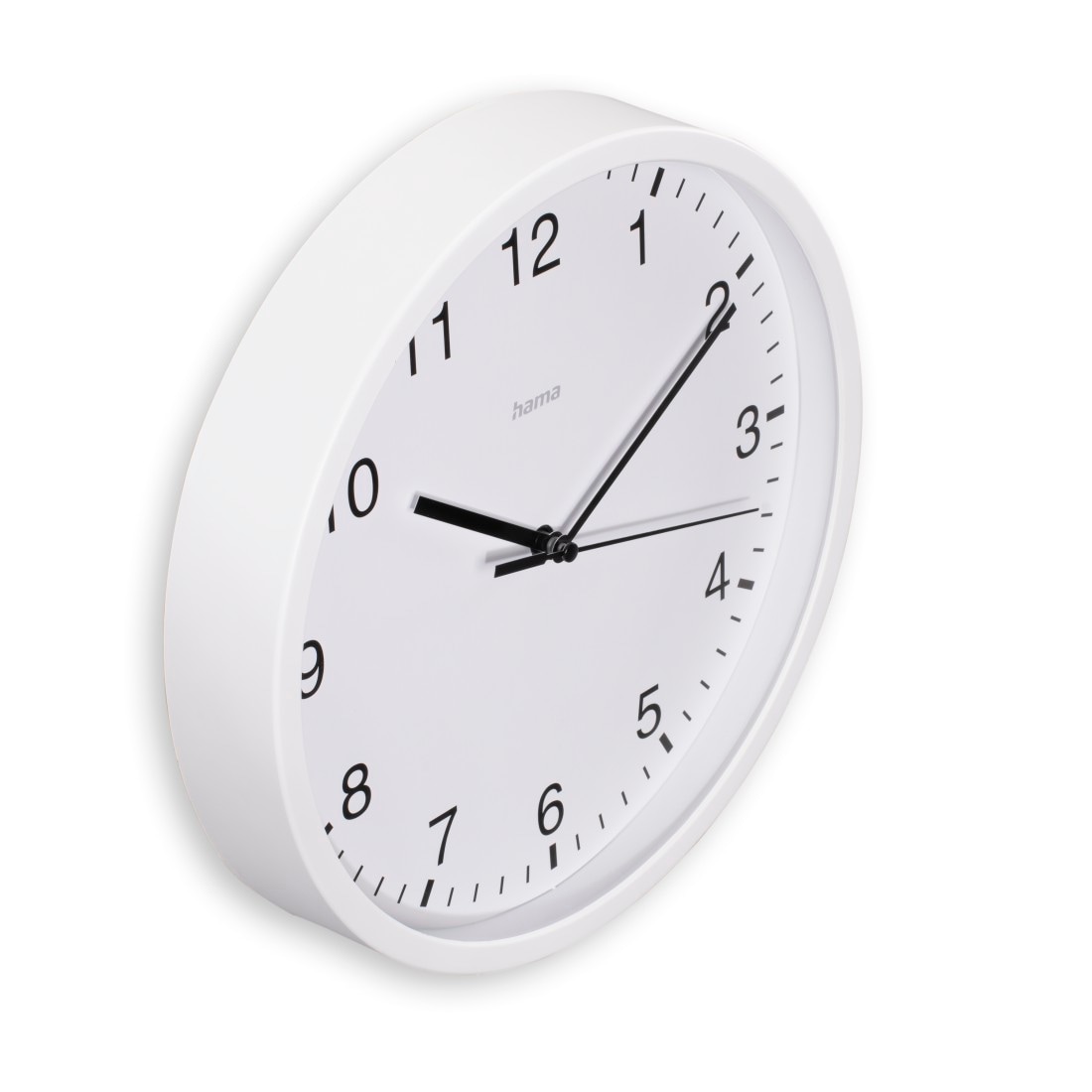 Hama Wanduhr »Wanduhr "Elba", Ø 25 cm, ohne Ticken« geräuscharm