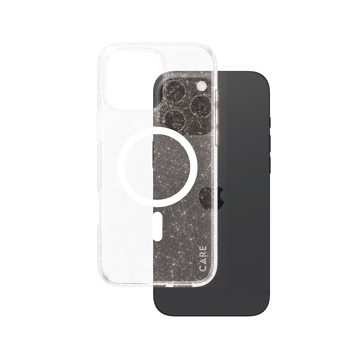 CARE by PanzerGlass Handyhülle »Star Lit Case für Apple iPhone 16 Pro Max«, Backcover, Schutzhülle, Handyschutzhülle, Case, Schutzcase, stoßfest