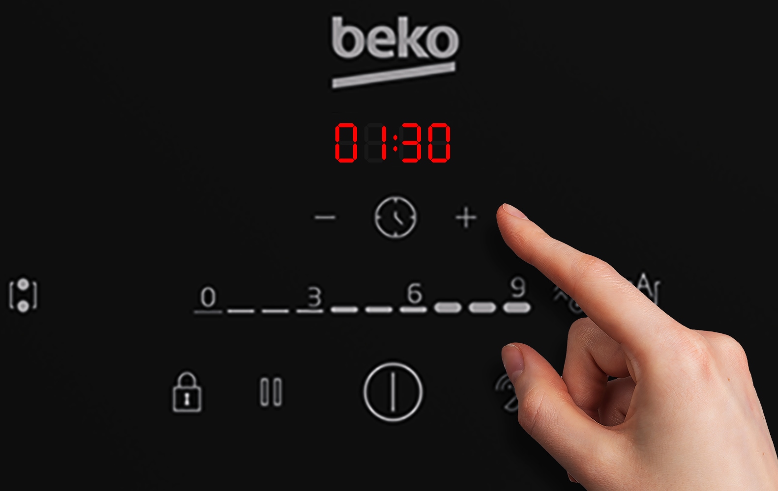 BEKO Induktions-Kochfeld »HDI 32401 TO« Direct Access – jede Kochzone direkt und präzise steuern