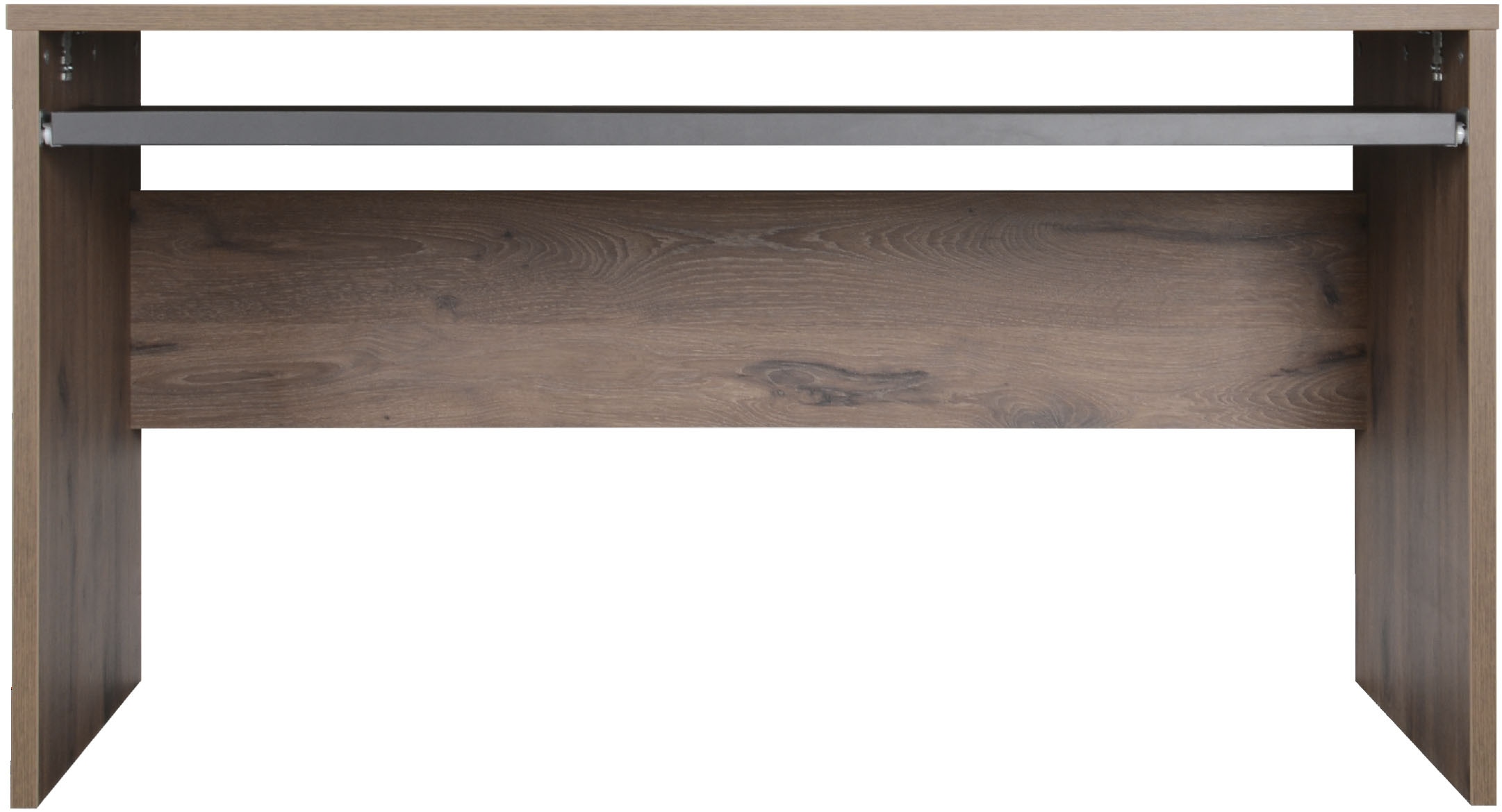VOGL Möbelfabrik Schreibtisch »Barrie mit 2-farbigem Tastaturauszug«, in 2 Breiten, 2,5 cm Tischplattenstärke, Made in Germany