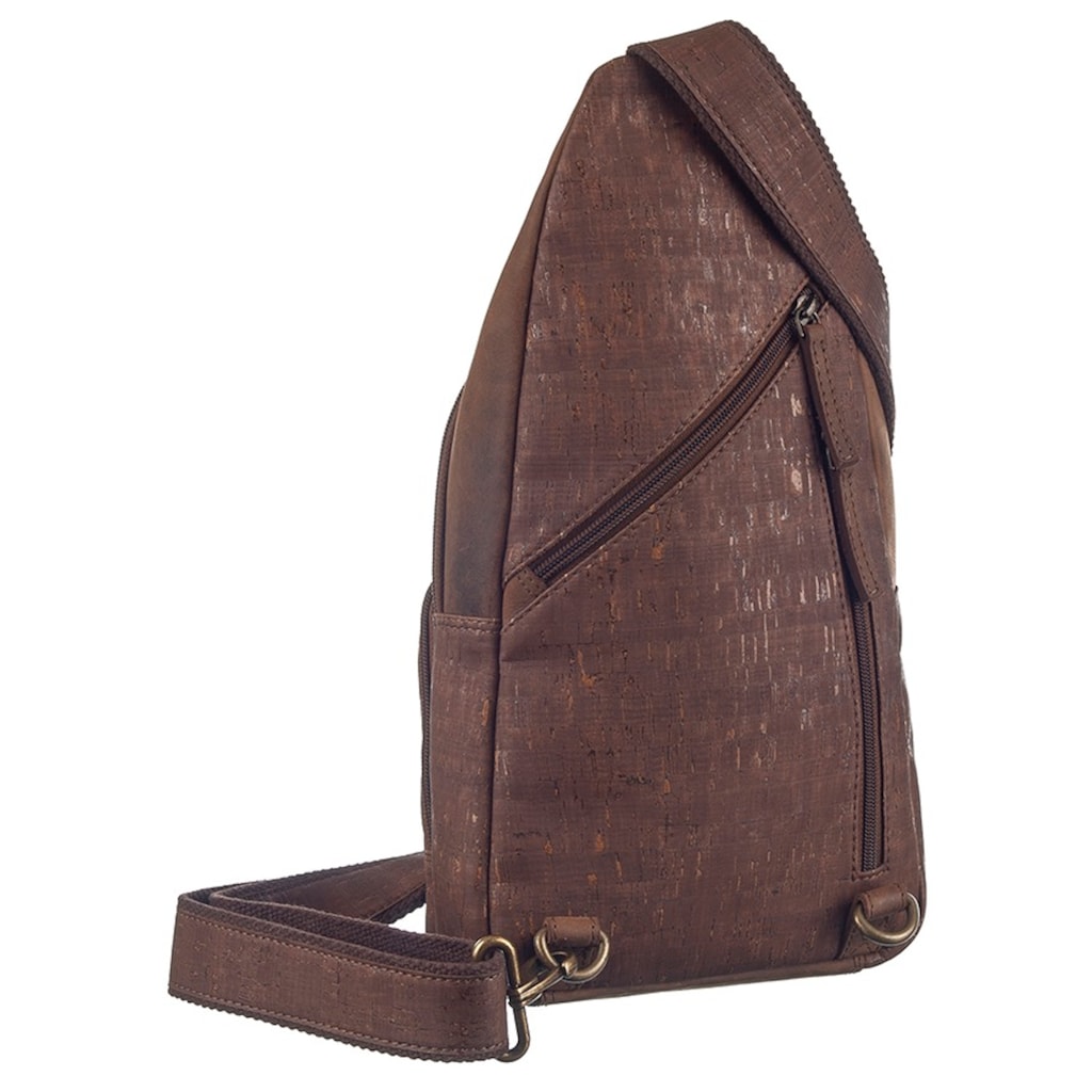 GreenLand Nature Cityrucksack »NATURE Leather-Cork«