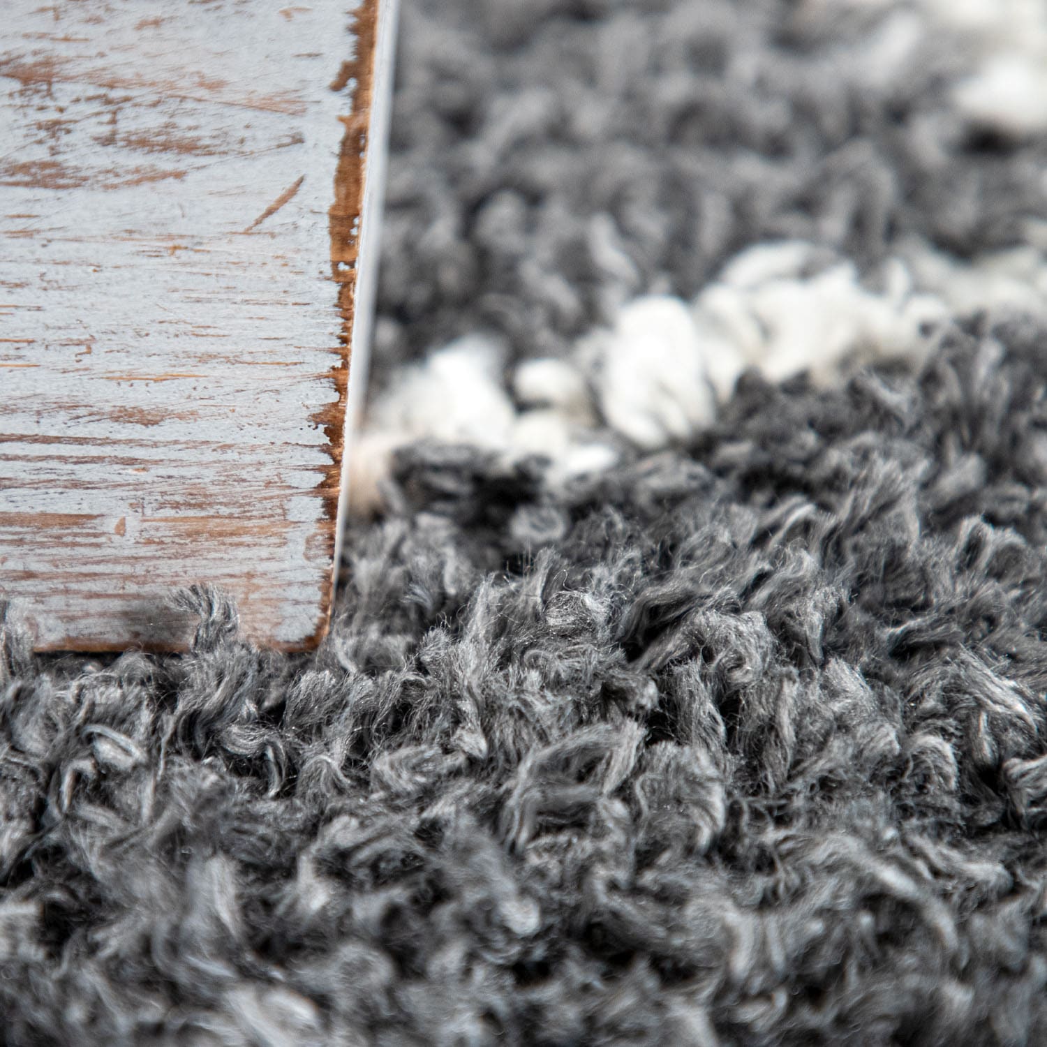 Paco Home Hochflor-Teppich »Kalmar 442« rechteckig 40 mm Höhe Scandi Design, Rauten Muster, weich & kuschelig