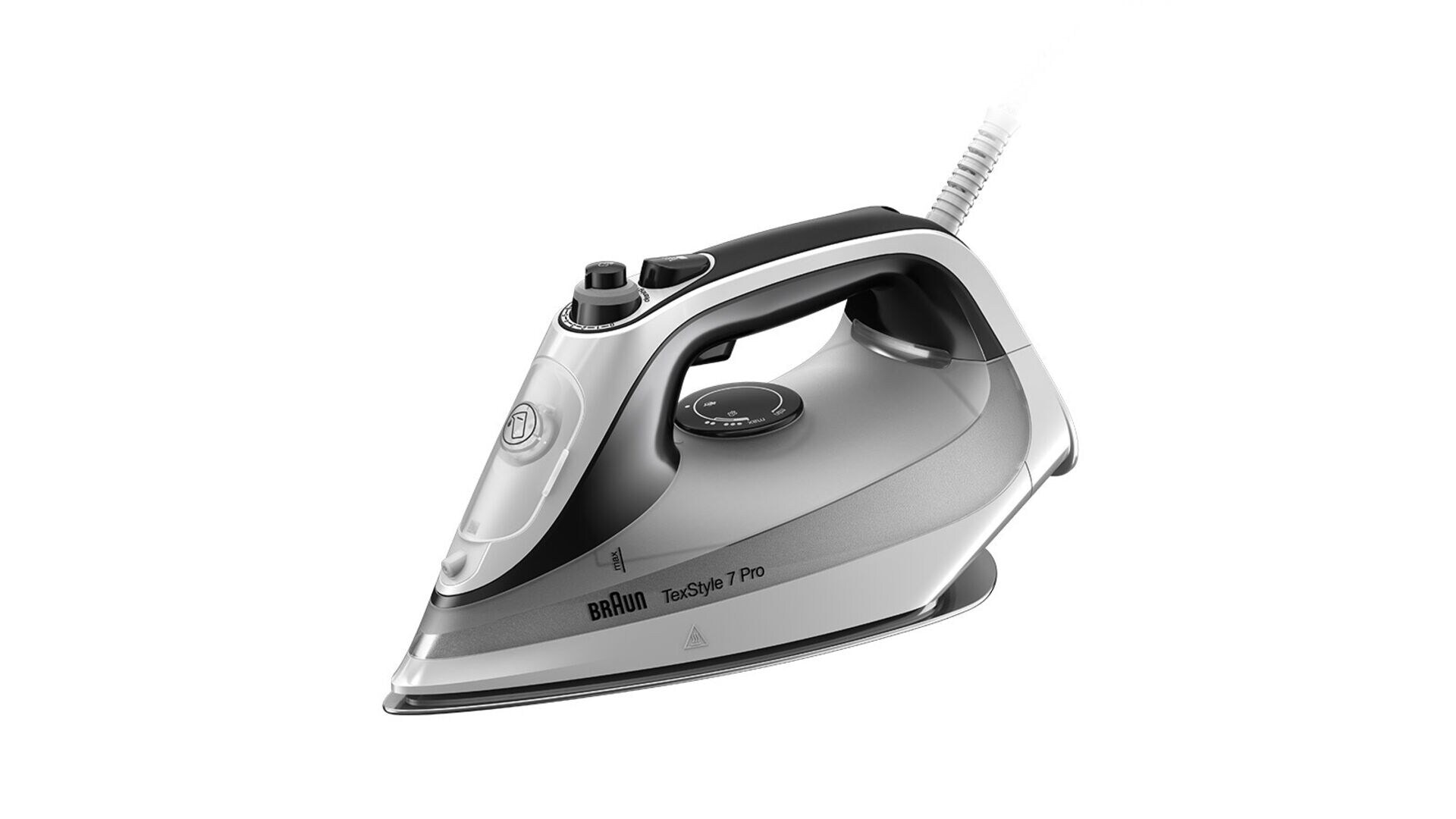 Braun Dampfbügeleisen »TexStyle 7 SI 7149 WB - 2.900 W, 220 g Dampfstoß, 300 ml Wassertank«, 2900 W, 50 g Dampfmenge, EloxalPlus Bügelsohle, autom. Sicherheitsabschaltung