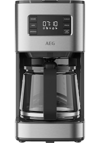 AEG Filterkaffeemaschine »Gourmet 6 CM5-1-6ST«, 1,25 l Kaffeekanne, Korbfilter, 1x4 kaufen