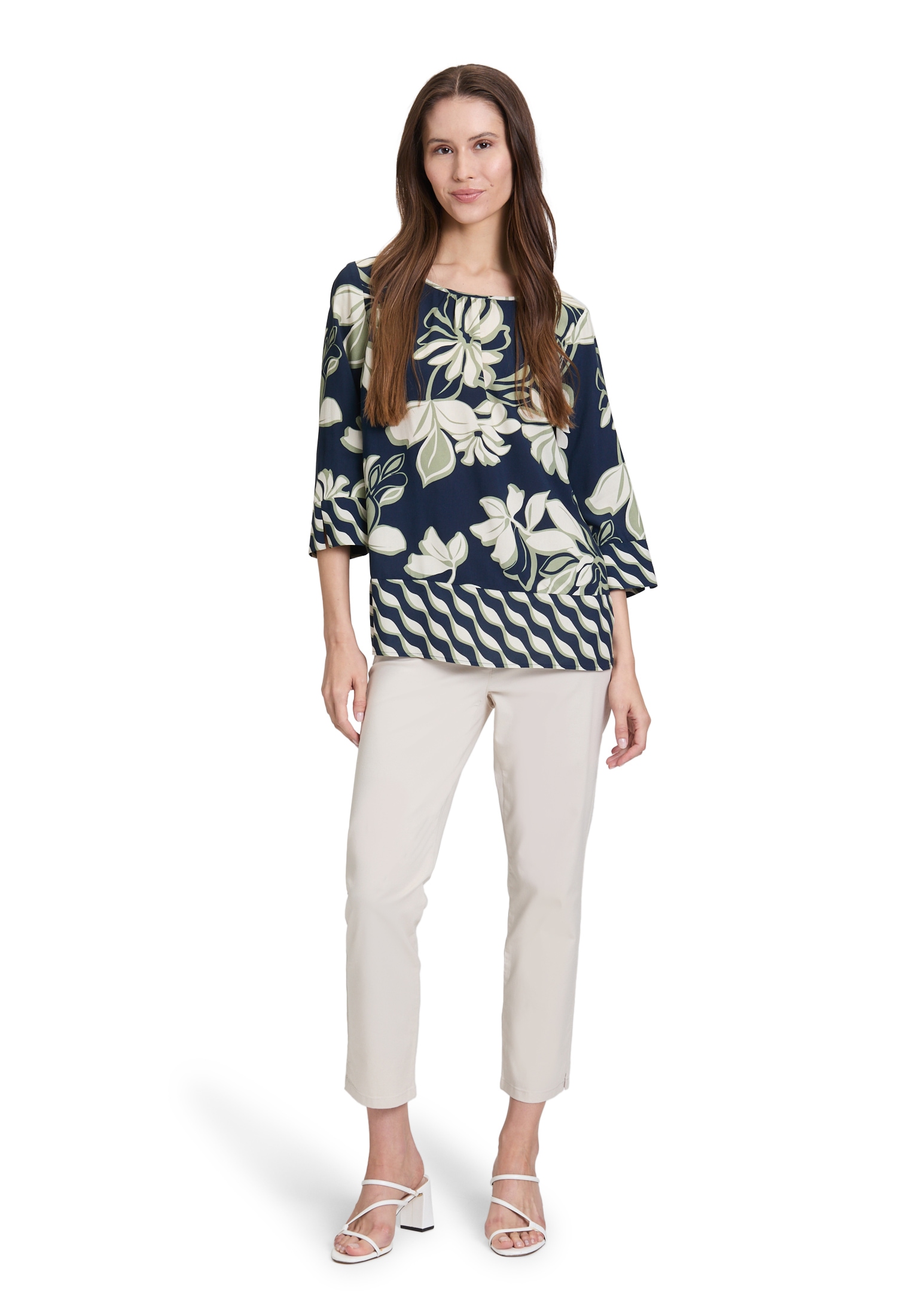 Betty Barclay Schlupfbluse »Schlupfbluse mit Rundhalsausschnitt«
