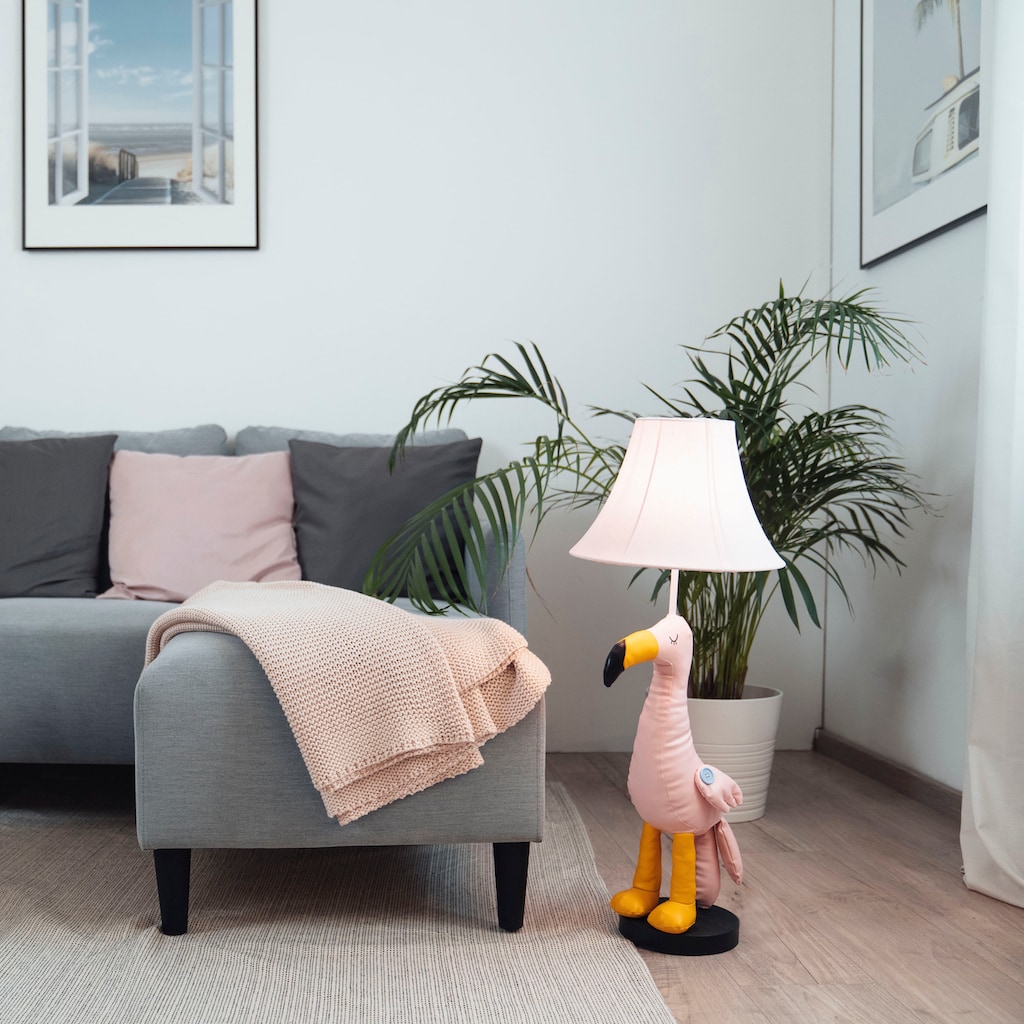 Happy Lamps for smiling eyes LED Tischleuchte »Mingo der Flamingo«, 1 flammig-flammig