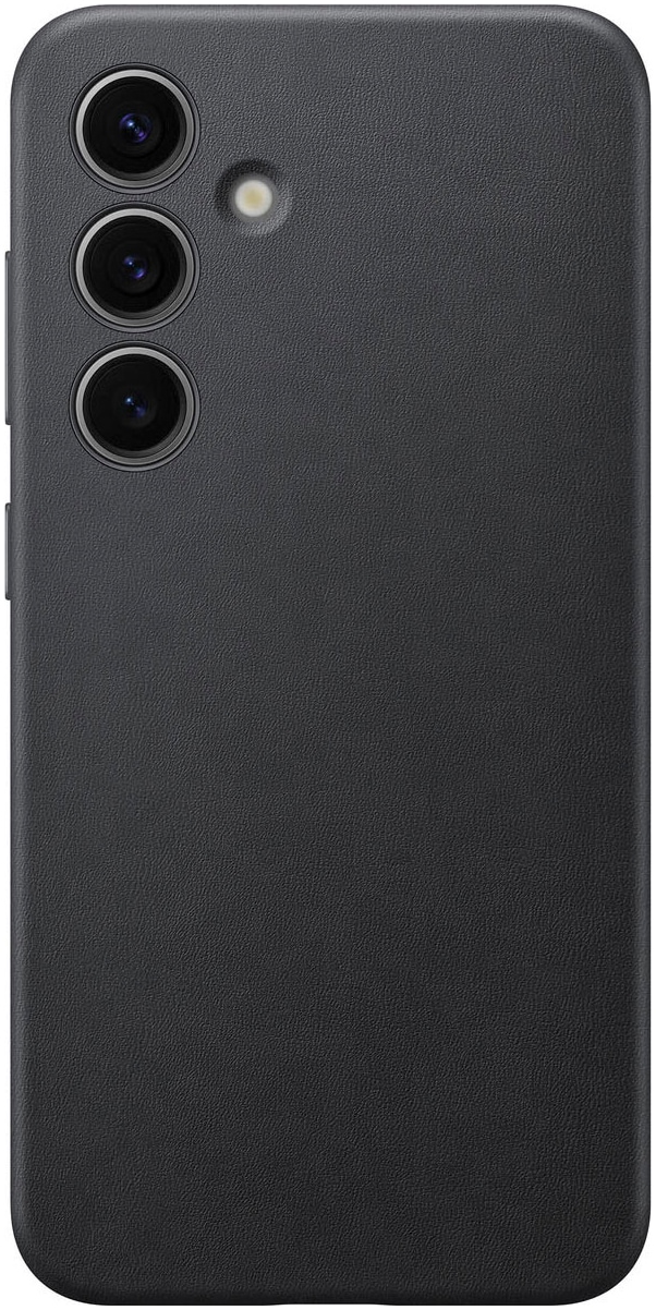 Samsung Handyhülle »Vegan Leather Case by Hochuen für Samsung Galaxy S24«, Schutz, griffig und stylisch