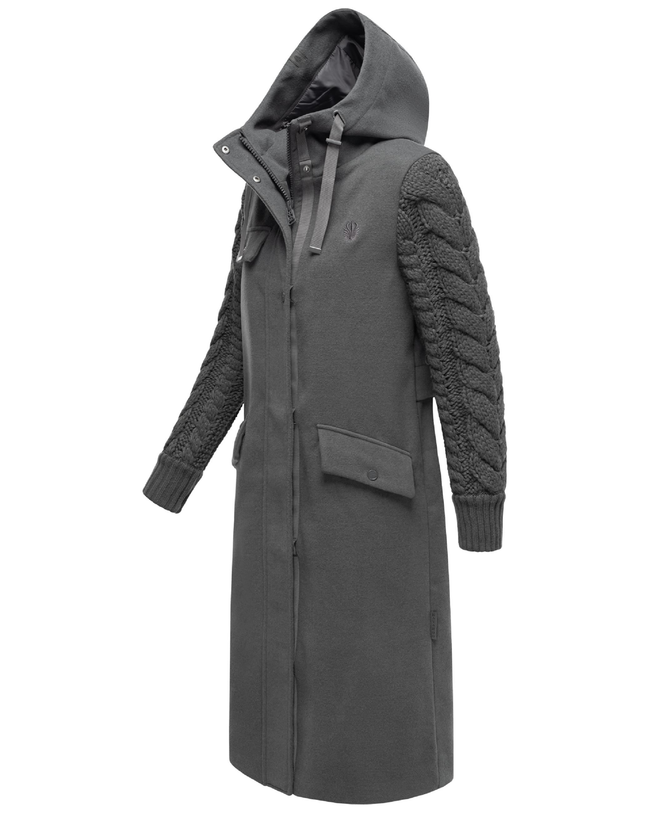 Navahoo Kurzmantel »Wintermantel Knit Babe 14«