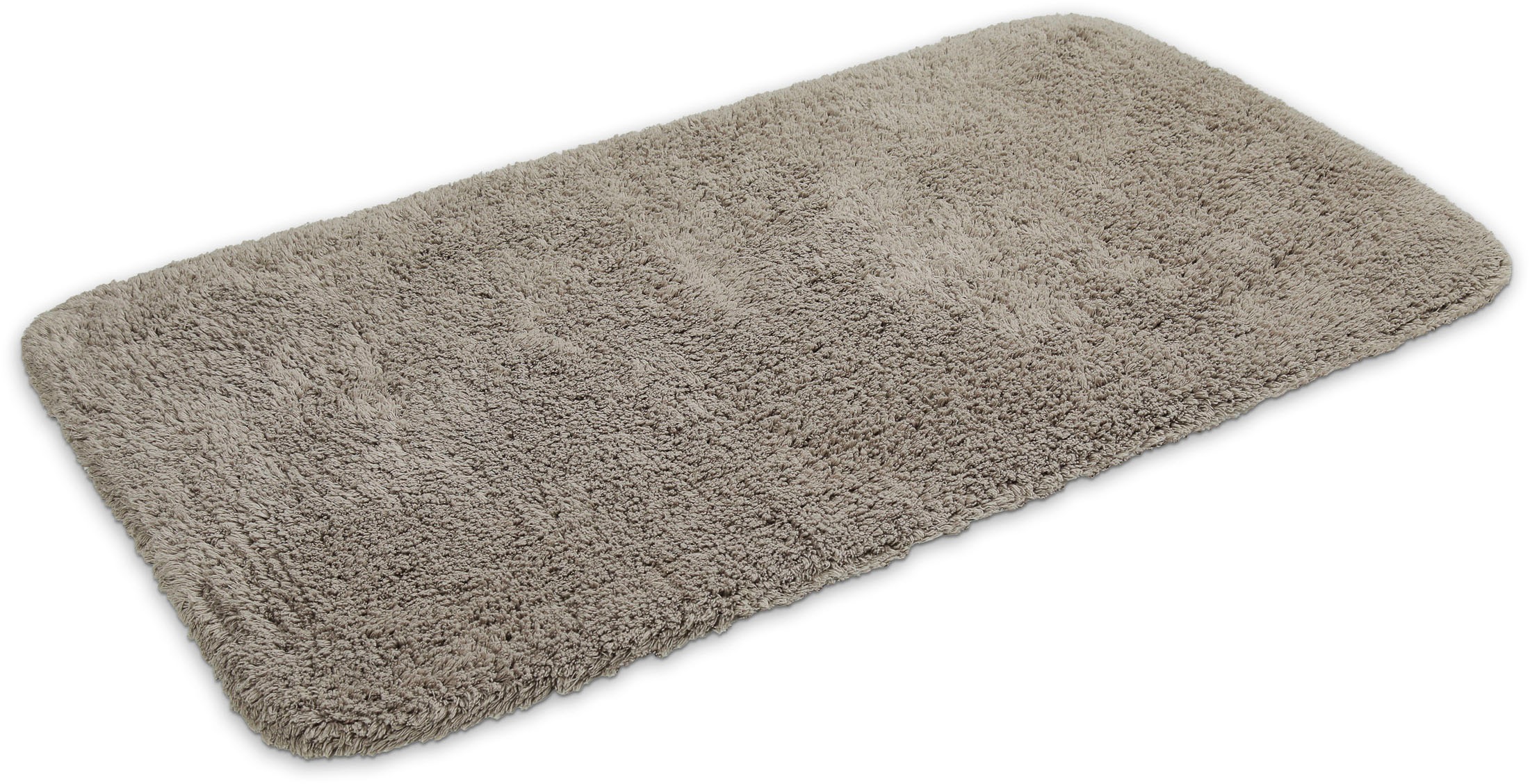 my home Badematte »Kian«, fußbodenheizungsgeeignet, Badvorleger, Badteppich aus 100%Baumwolle, weich, waschbar, saugfähig