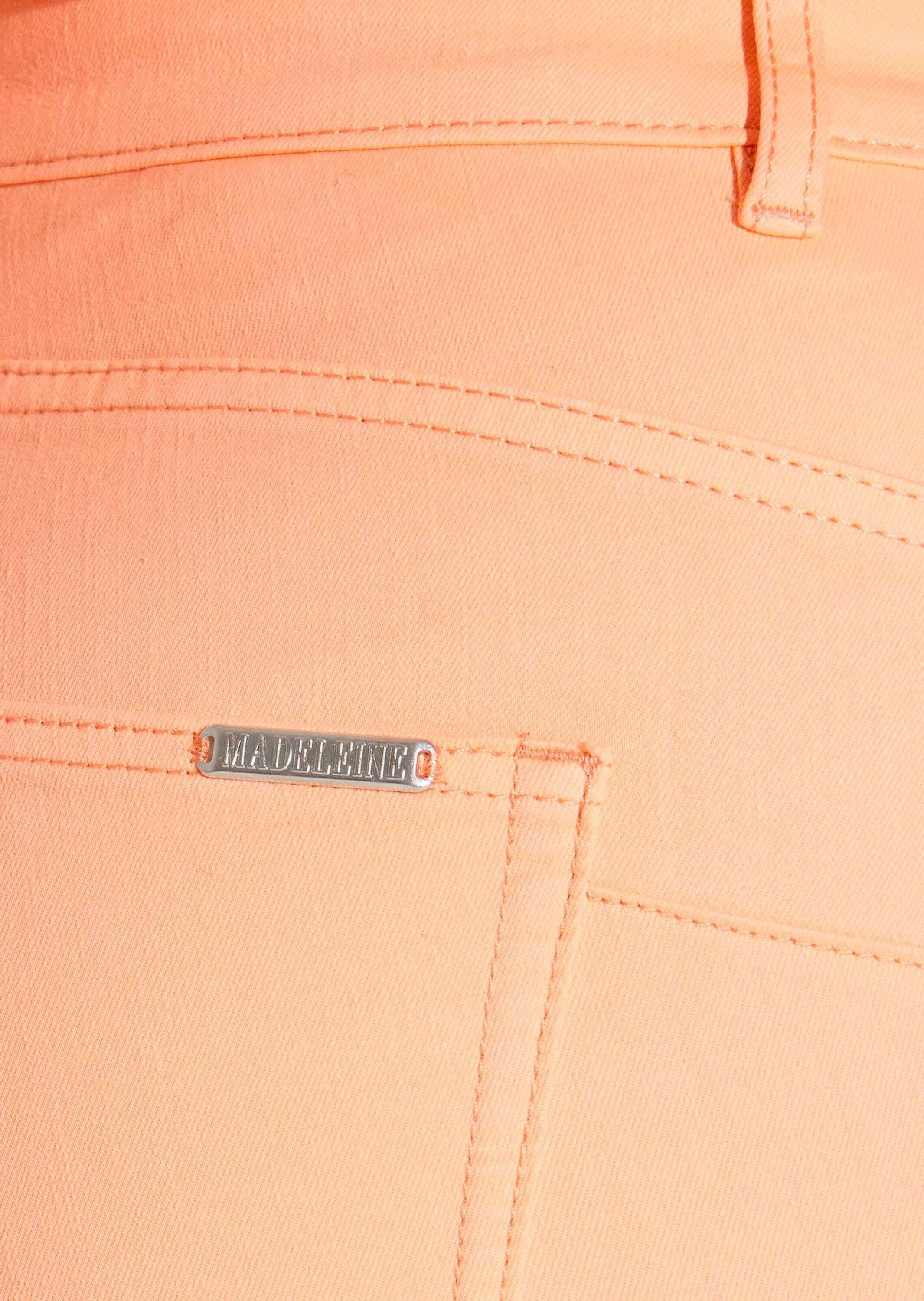 MADELEINE Regular-fit-Jeans »Jeans Jeans mit feinem Fransensaum«