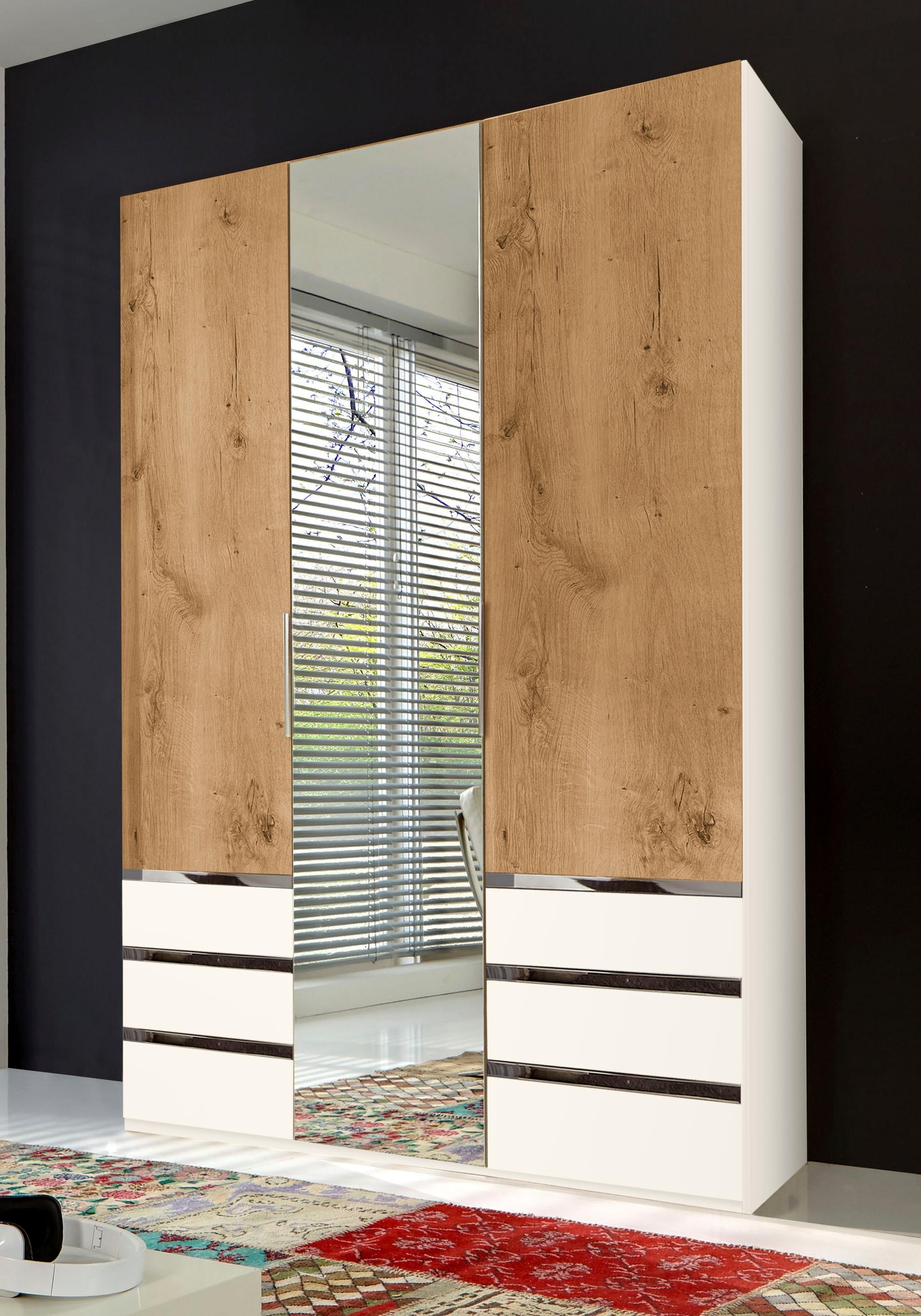 Wimex Kleiderschrank »Level by fresh to go«, mit Spiegeltüren und Schubladen