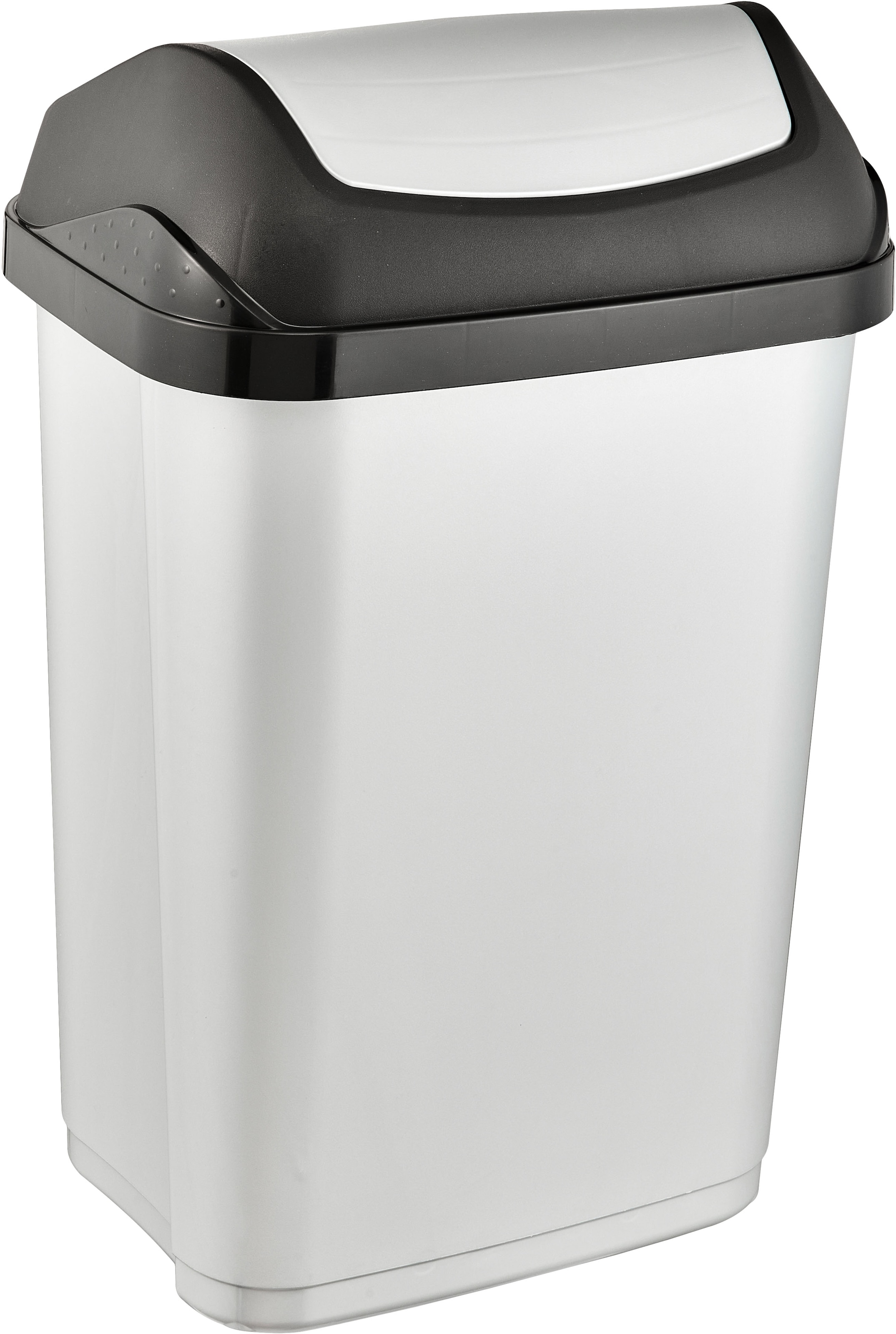 keeeper Mülleimer »swantje, 2er Set, Abfallbehälter mit Schwingdeckel« Deckel komplett abnehmbar