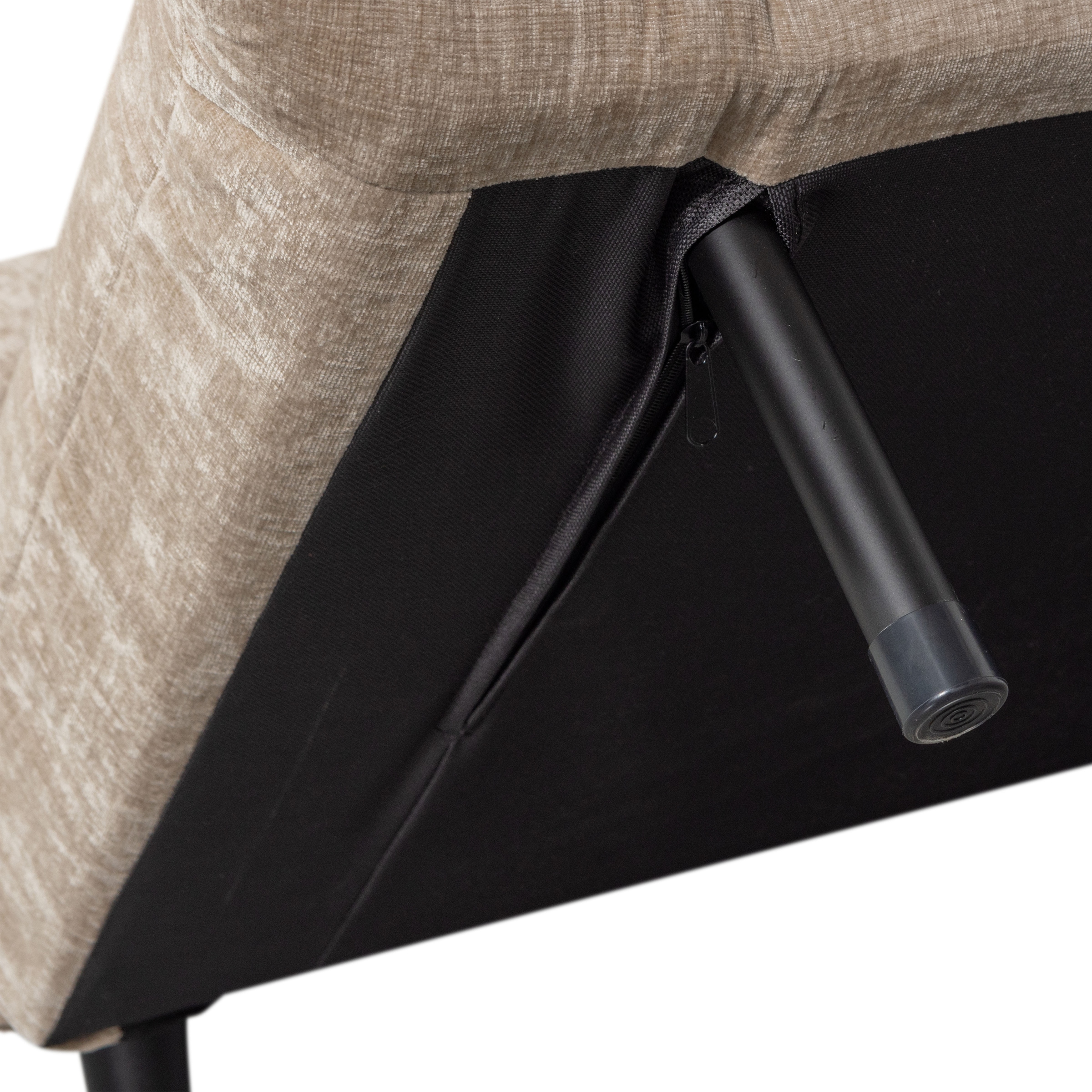 WOOOD Schlafsofa »Xem Chenille-Bezug gewebt mit Schlaffunktion, H 80 x B 122 x D 92 cm« Liegefläche 188 cm, Tragkraft 140 kg, Maximale Verschleißfestigkeit