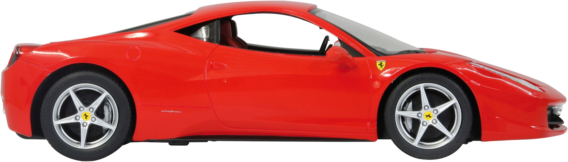 Jamara RC-Auto »Deluxe Cars, Ferrari 458 Italia, 1:14, rot, 2,4GHz« mit LED-Licht