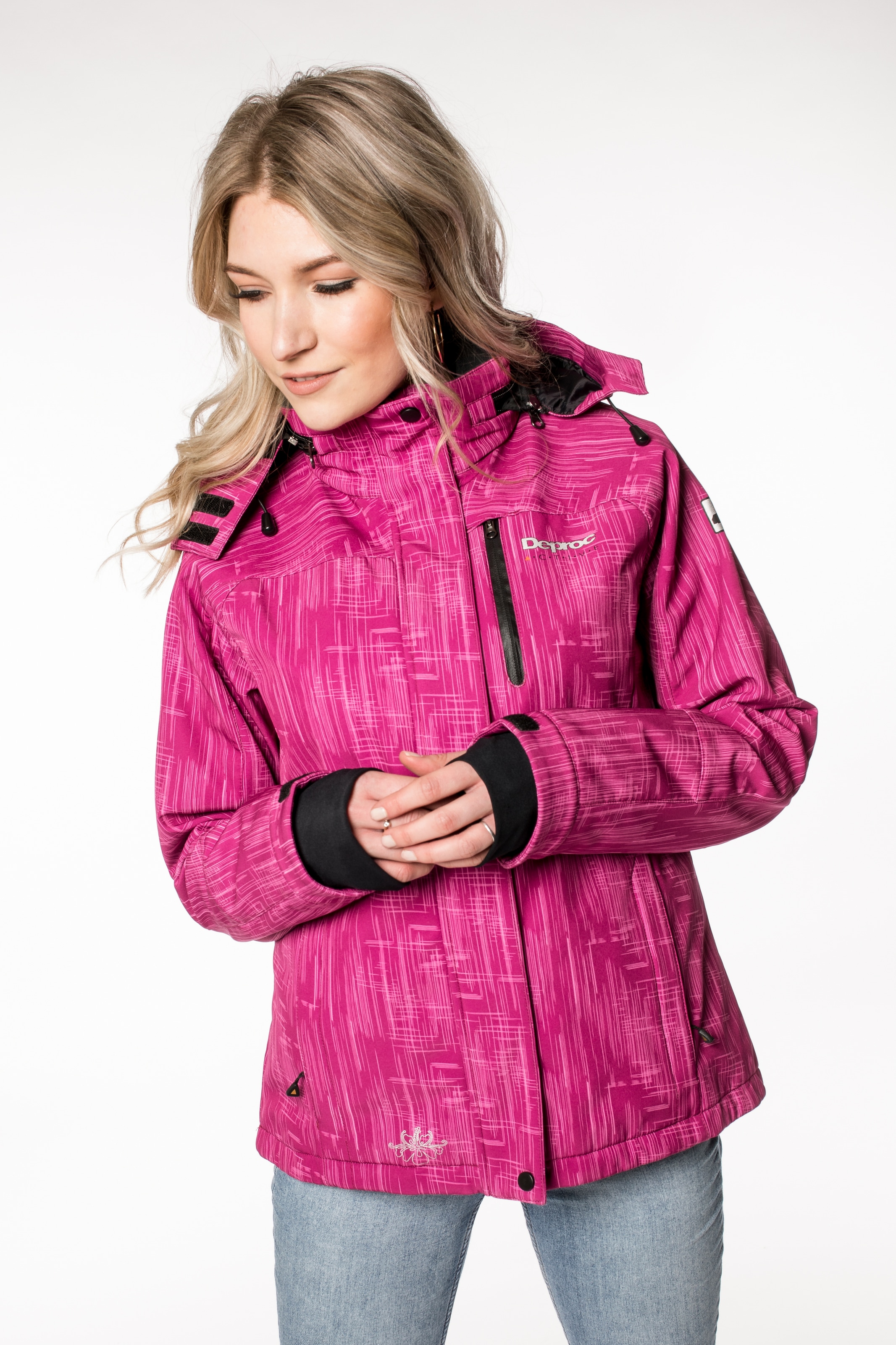 DEPROC Active Softshelljacke »CHICOPEE WOMEN«, auch in Großen Größen erhältlich