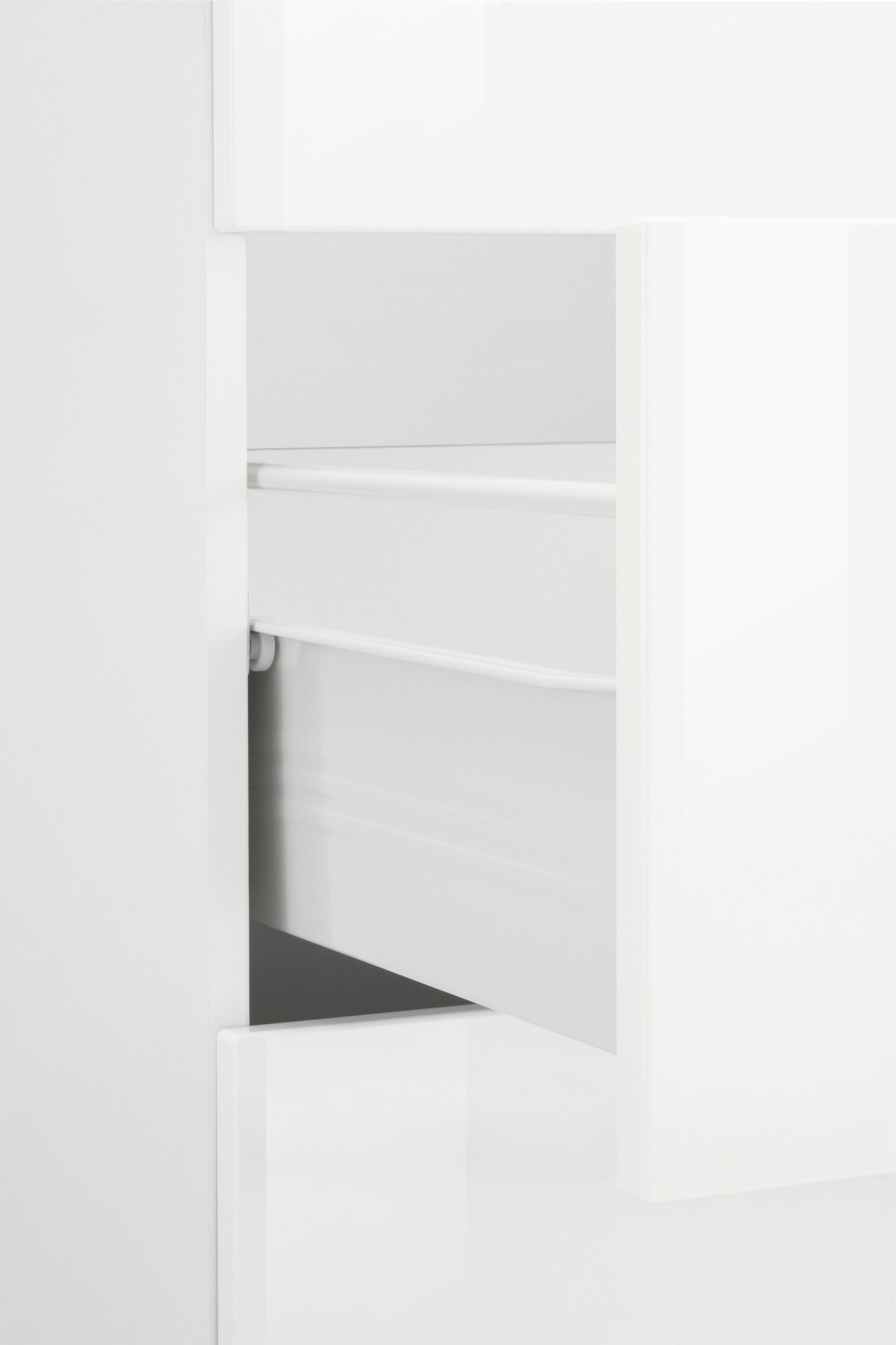 KOCHSTATION Küchenzeile »KS-Brindisi Breite 280 cm« wahlweise mit E-Geräten und Induktion, mit MDF-Fronten und Regal