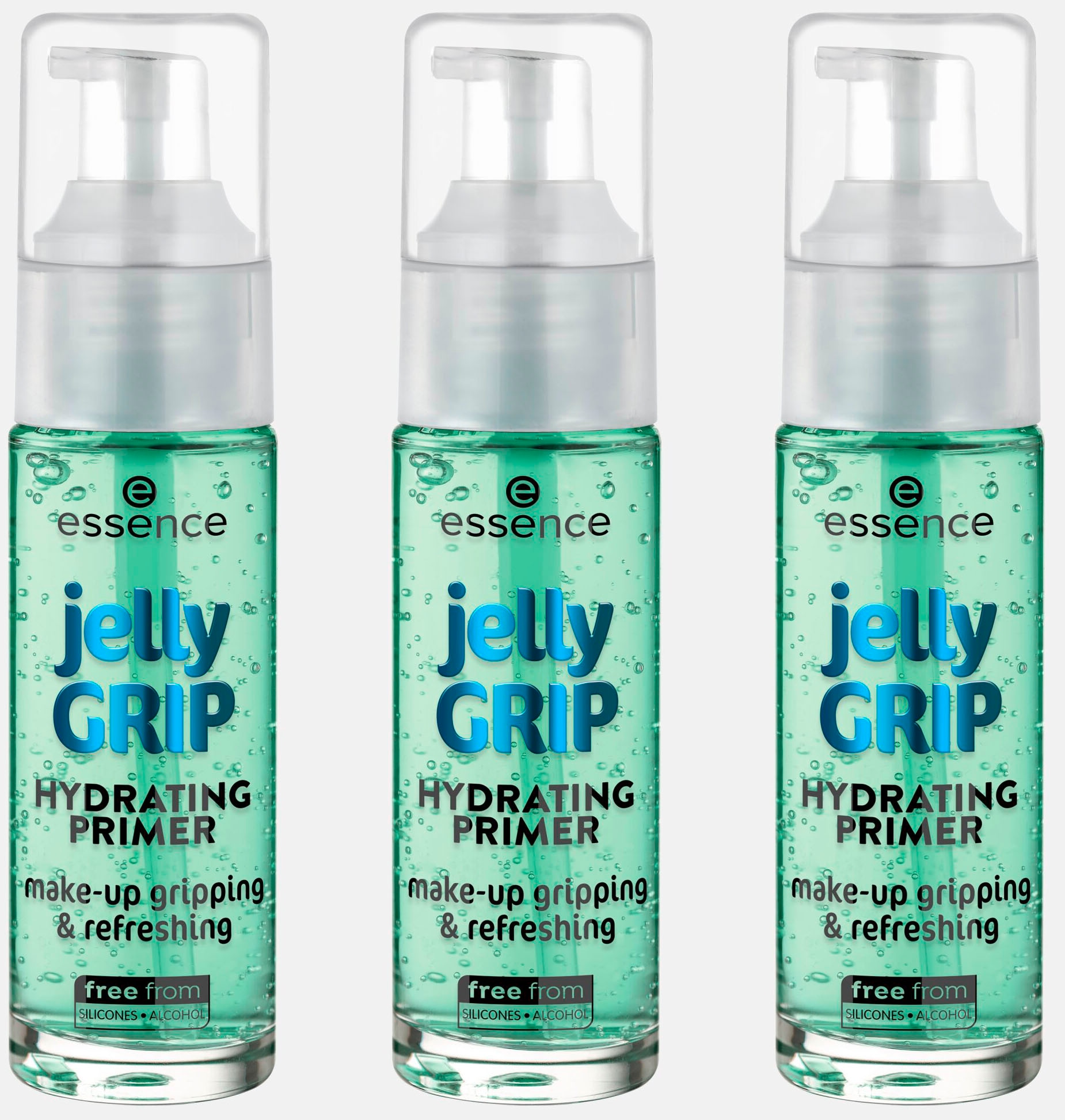 Primer »jelly GRIP HYDRATING PRIMER«, (3er Pack)