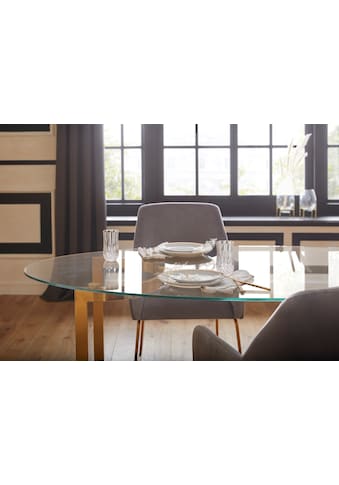 Guido Maria Kretschmer Home&Living Stuhl »Lorient«, Velvet kaufen