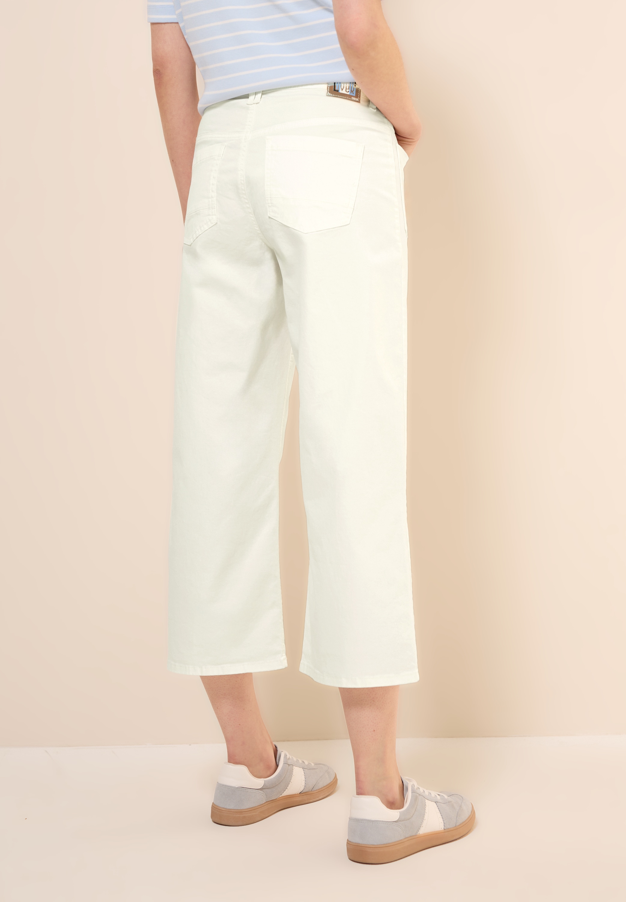 Cecil Weite Jeans »Style Neele«, 3/4 Länge mit Stretch