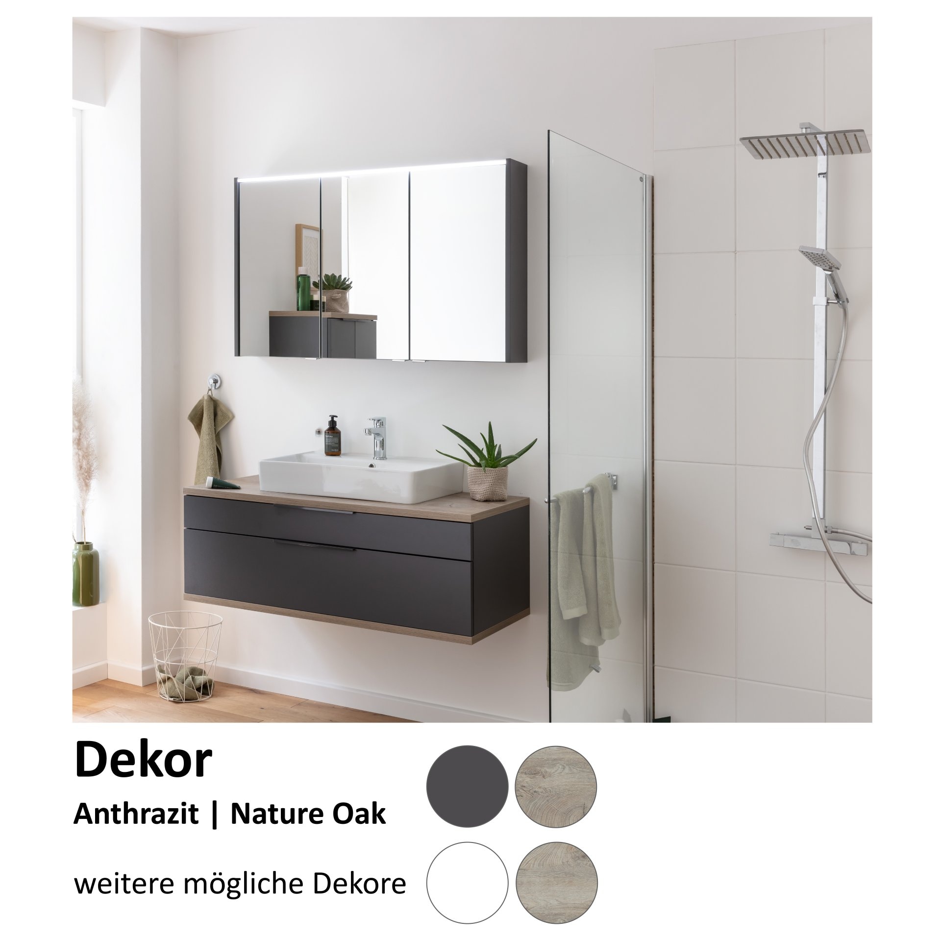 welltime Badmöbel-Set »Belmont« 3 tlg.