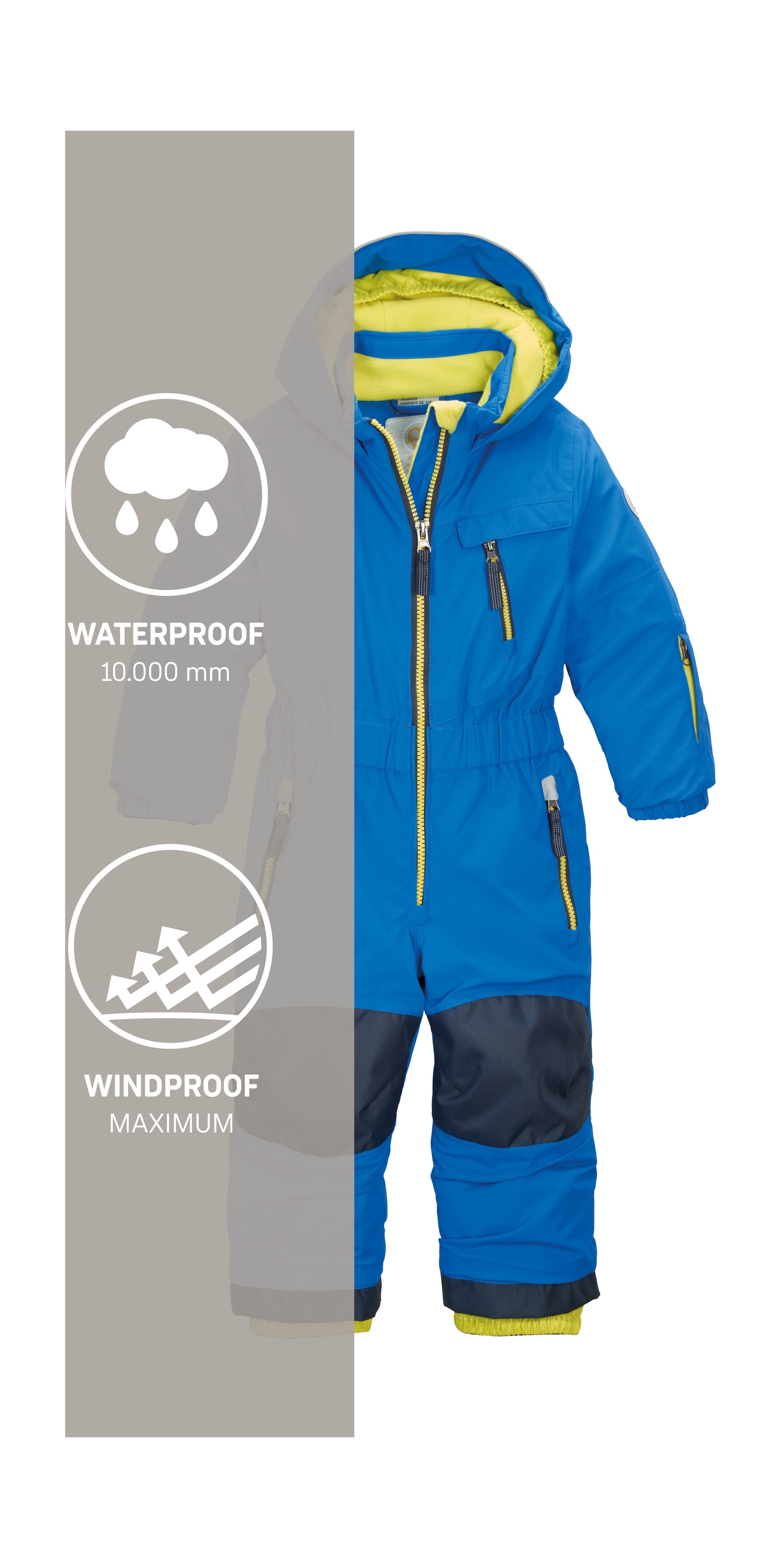 first instinct by killtec Overall »FISW 31 MNS ONPC« Skioverall: wasserdicht, atmungsaktiv, reflektierend, verlängerbar