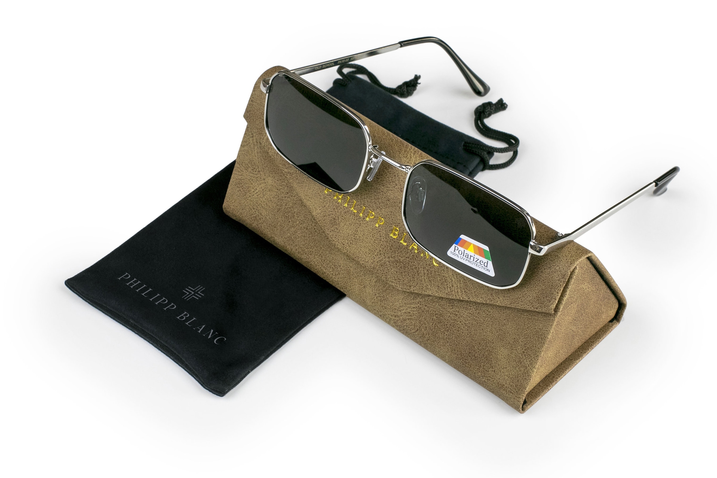 PHILIPP BLANC Sonnenbrille »PA16-02« Glas 0,74 mm, polarisierte Gläser, UV400, CAT3.0