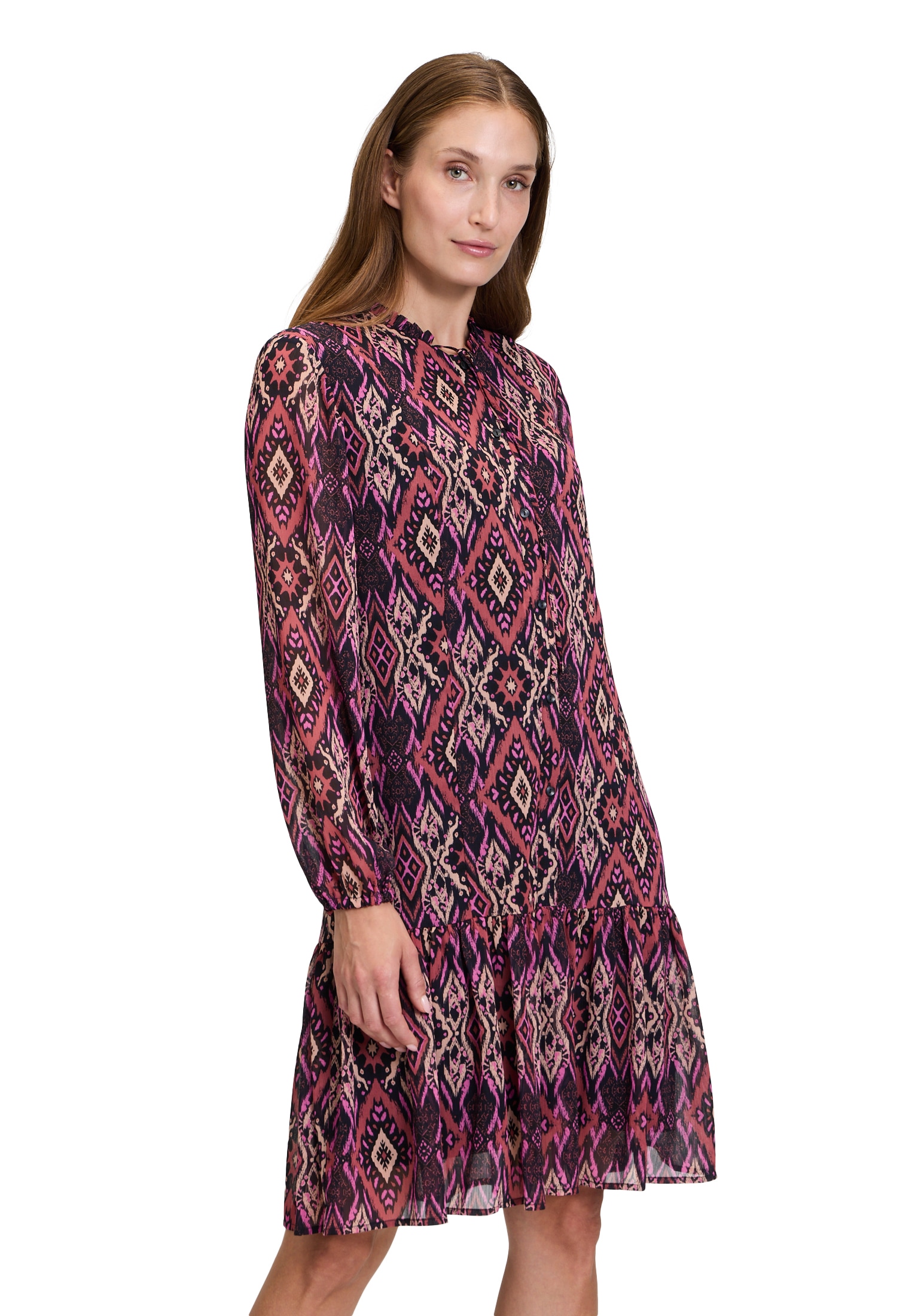 Cartoon Chiffonkleid »Chiffonkleid mit Stufen«
