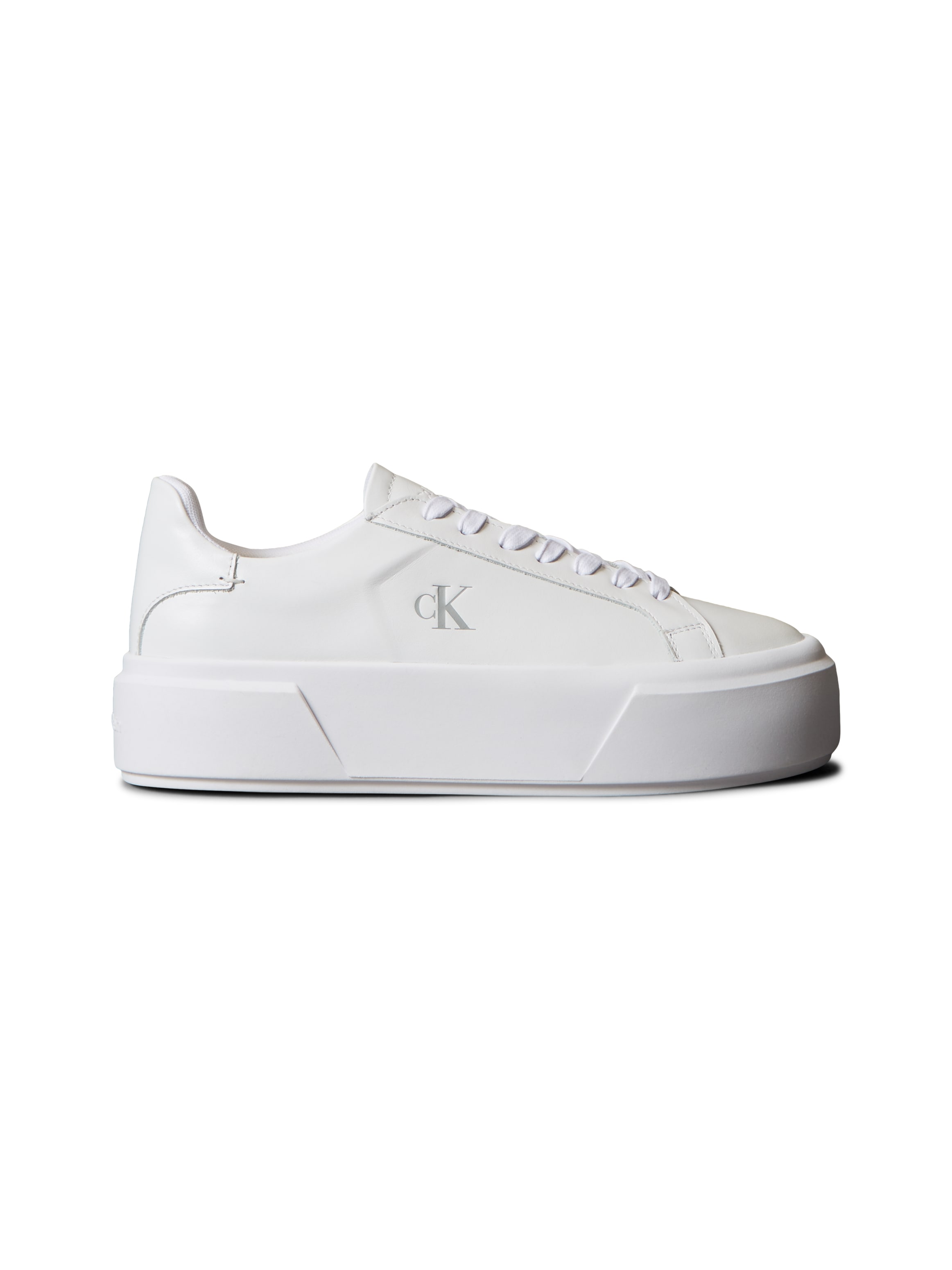 Calvin Klein Jeans Plateausneaker »FLATFORM LACE UP LTH MG«  Schnürschuh, Halbschuh, Freizeitschuh mit CK-Logo