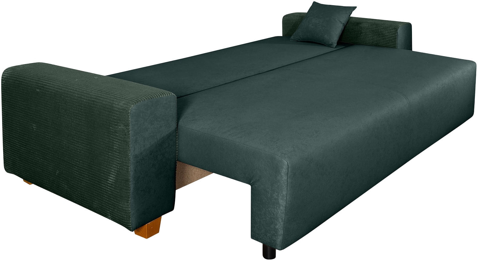 COLLECTION AB Schlafsofa »Yves, Liegefläche (B/T): 142/194 cm«, inkl. Bettfunktion, Bettkasten, Federkern & Zierkissen