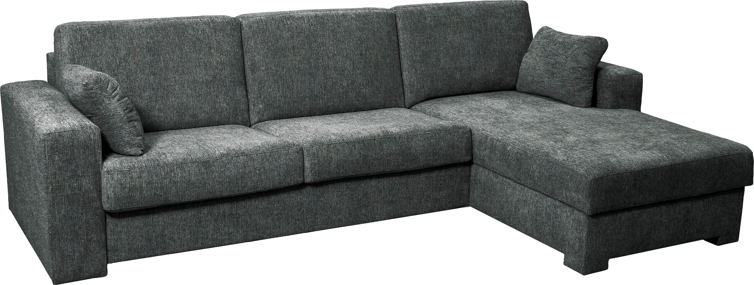Home affaire Ecksofa Roma "L" Dauerschlaffunktion, mit Unterfederung, Matratzenhöhe 14cm, Liegemaße ca 163x198 cm, L-Form