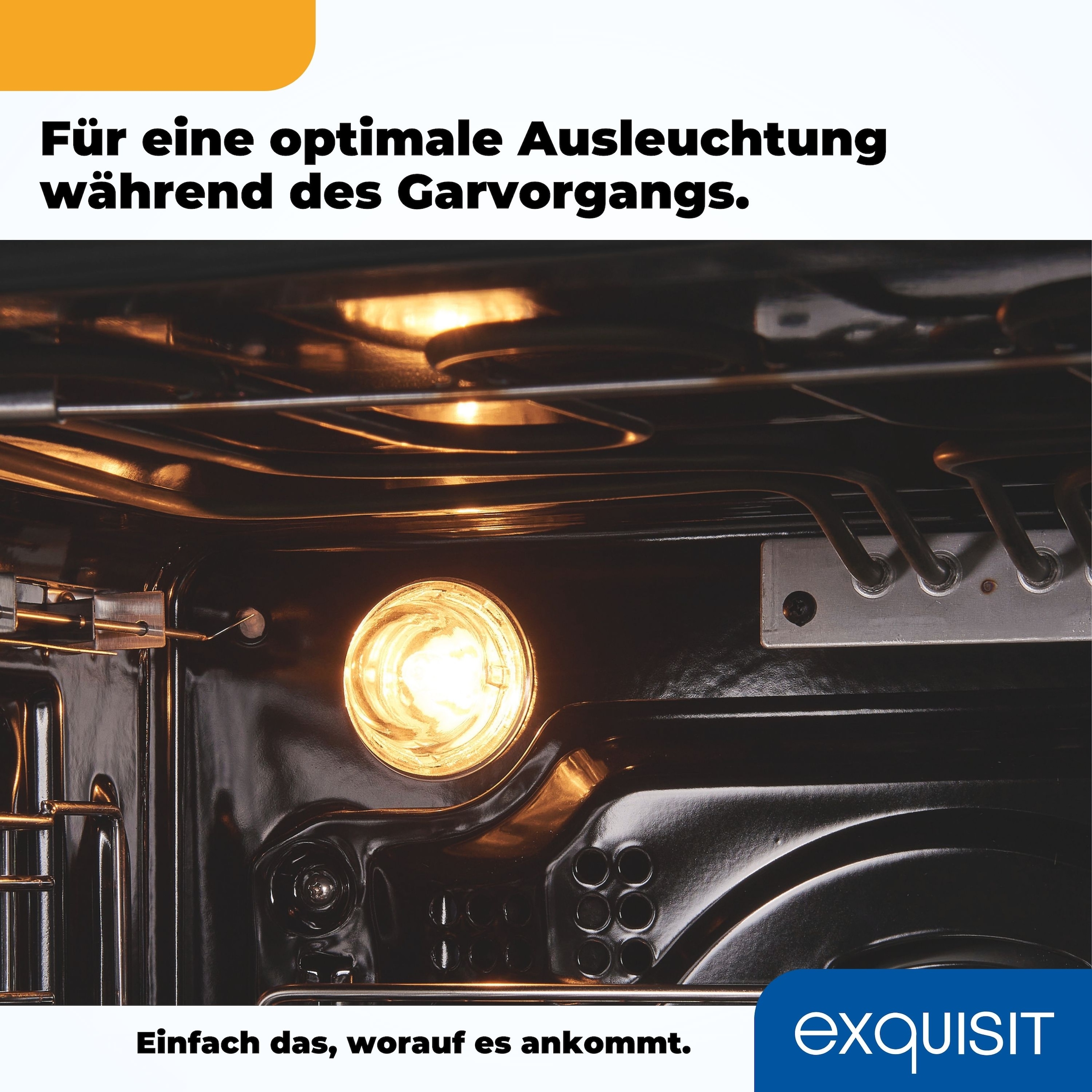 exquisit Backofen-Set »BAKO76600H weiss«, Kühlventilator