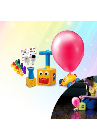 MediaShop Spielzeug-Auto »Balloon Zoom«, ballonbetriebenes, fahrendes & fliegendes... kaufen