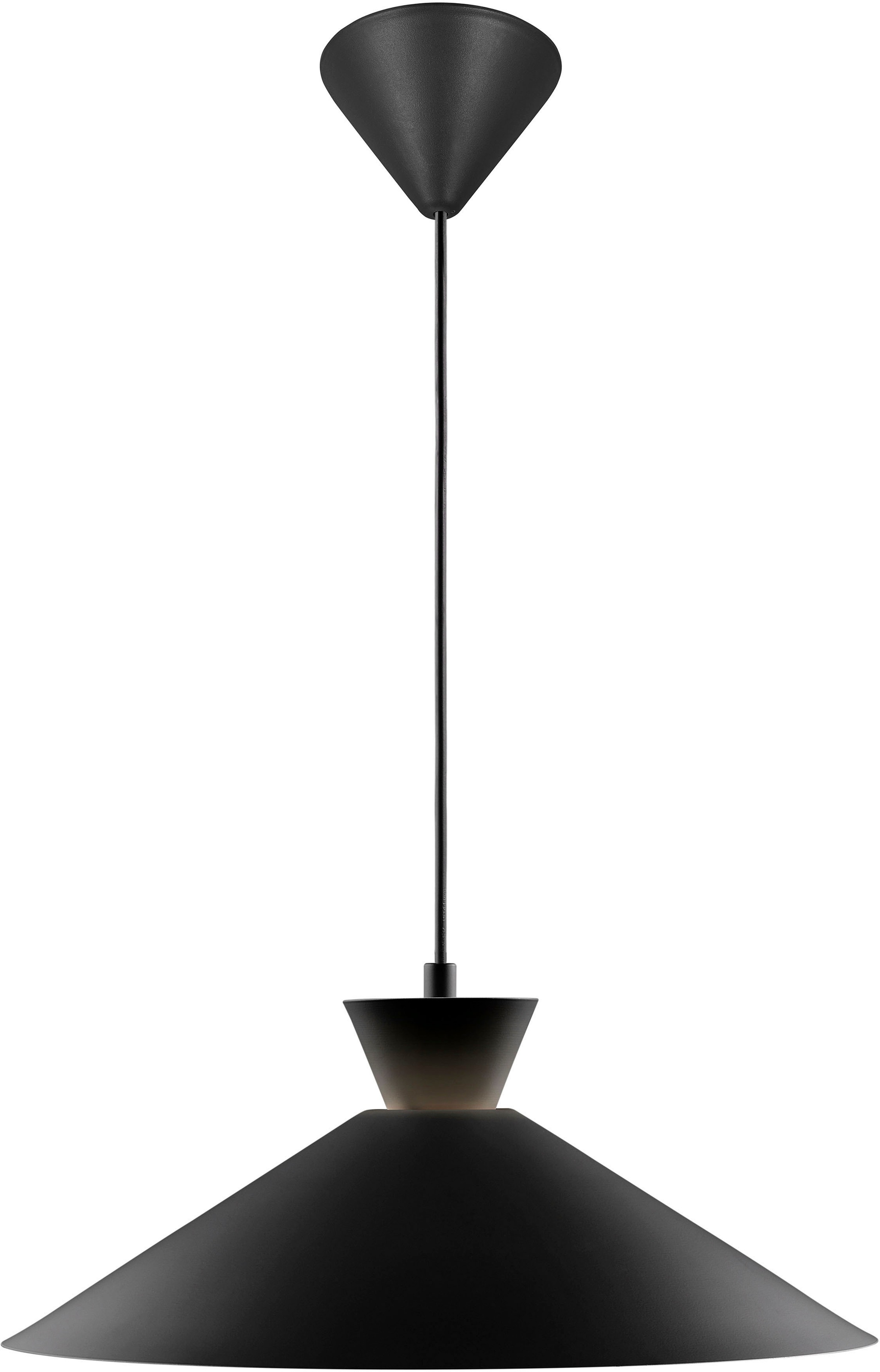 Nordlux Pendelleuchte »Dial«, Leuchtmittel E27 | ohne Leuchtmittel, Dänisches Exklusives Design, Wunderbare Lichtkurve
