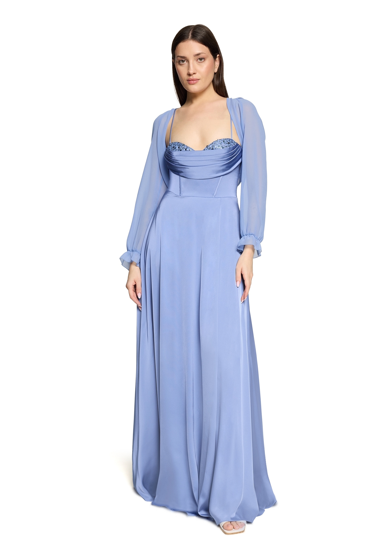 Vera Mont Bolerojacke »Bolero-Jacke mit gekräuseltem Ausschnitt«