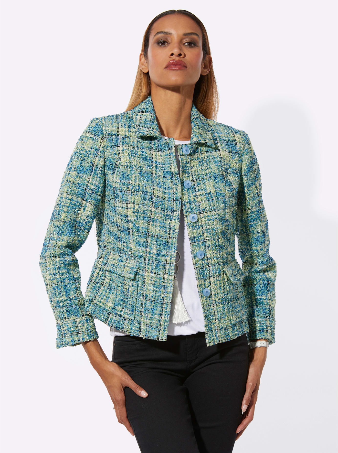 creation L Jackenblazer »Bouclé-Blazer«